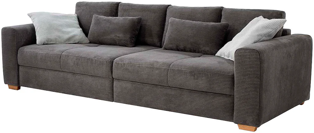 Jockenhöfer Gruppe Big-Sofa "Maxi", Federkernpolsterung, inklusive 8 Kissen günstig online kaufen