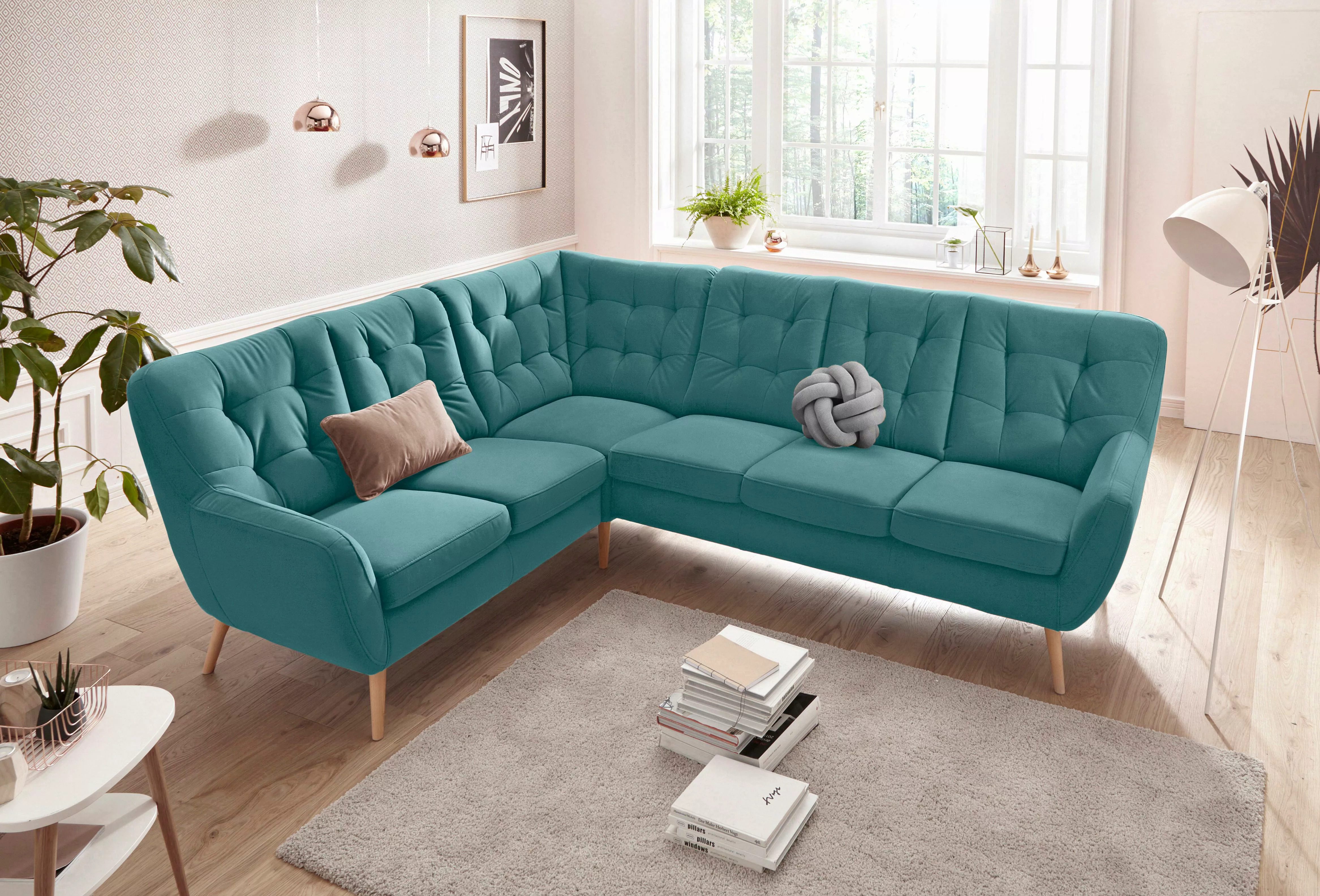 exxpo - sofa fashion Ecksofa »Scandi, L-Form« günstig online kaufen