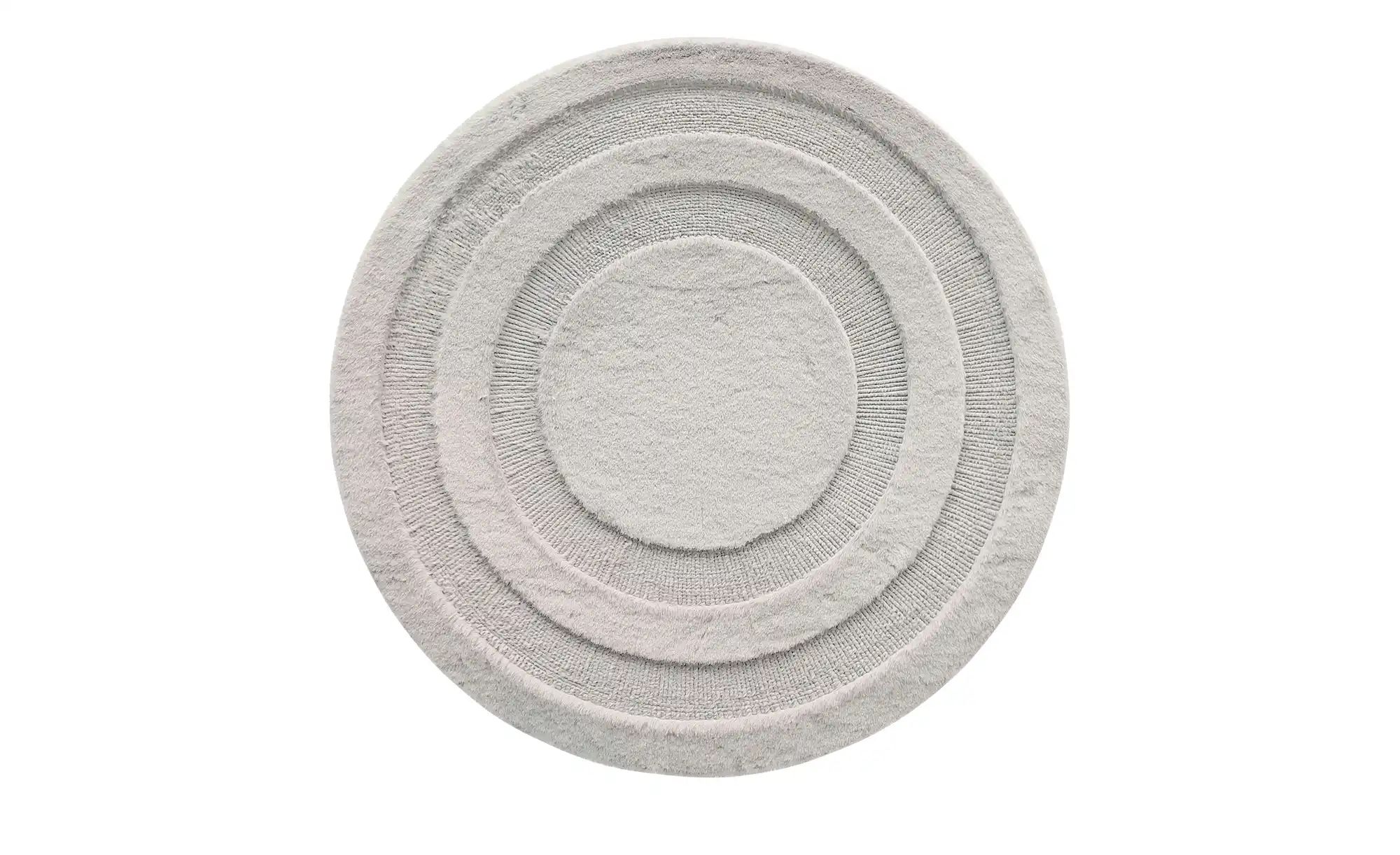 levelone Webteppich  Bunny Circles ¦ grau ¦ Synthetische Fasern ¦ Maße (cm) günstig online kaufen