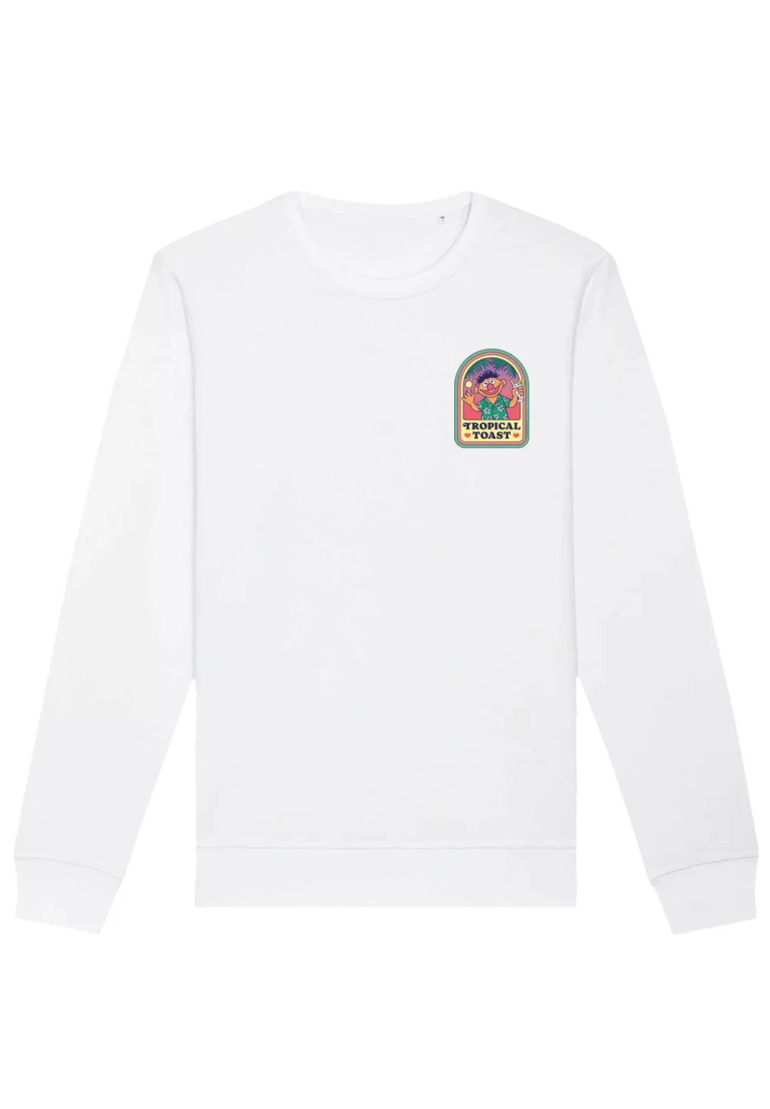 F4NT4STIC Sweatshirt "Sesamstraße Ernie Trobical Toast", Premium Qualität günstig online kaufen