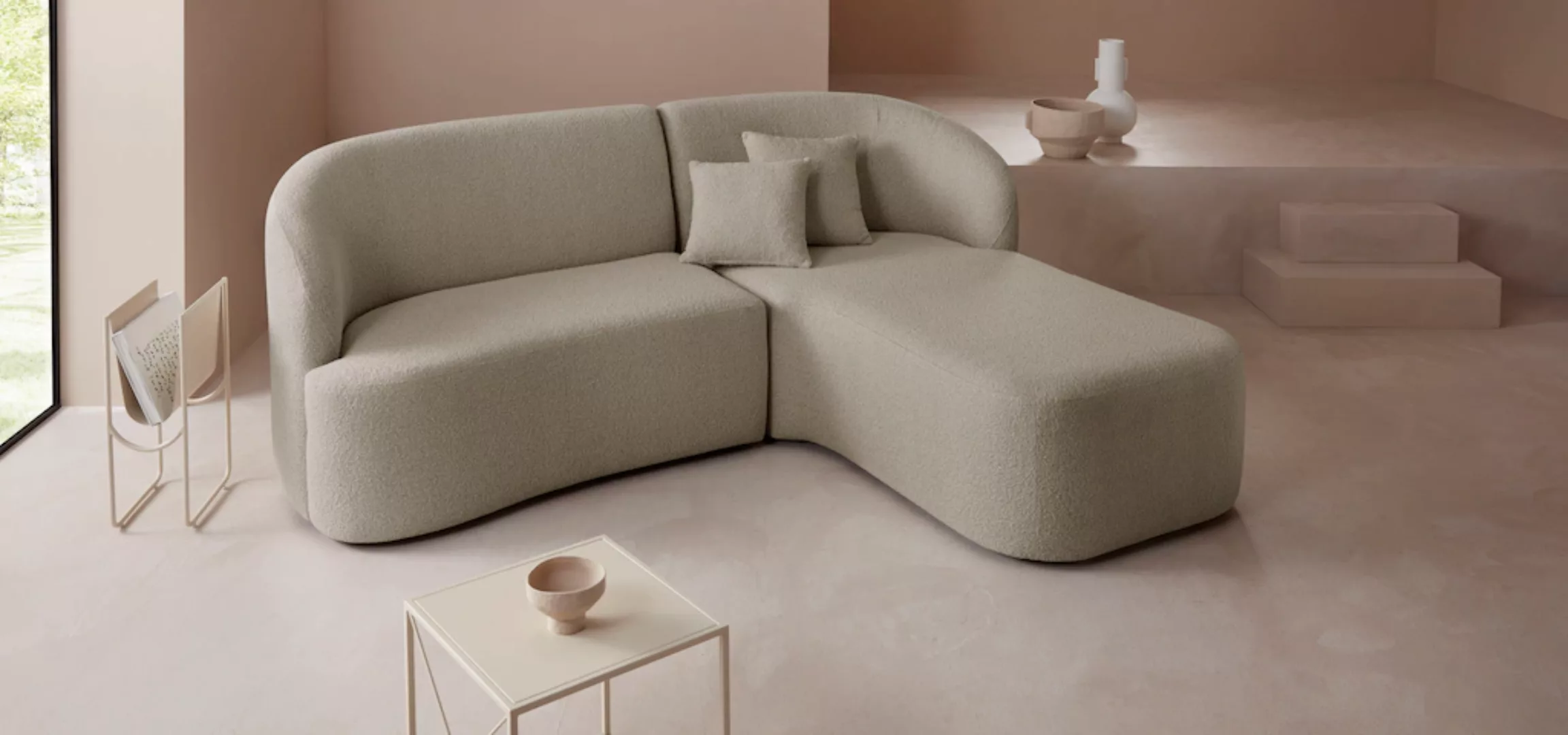 LeGer Home by Lena Gercke Ecksofa "Dilara L-Form" günstig online kaufen