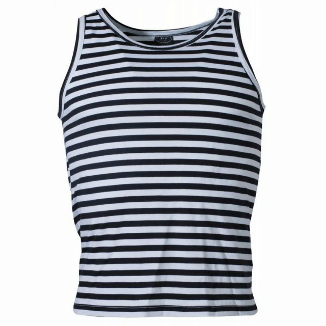 MFH T-Shirt MFH Russ. Marine Tank-Top, weiß-blau günstig online kaufen
