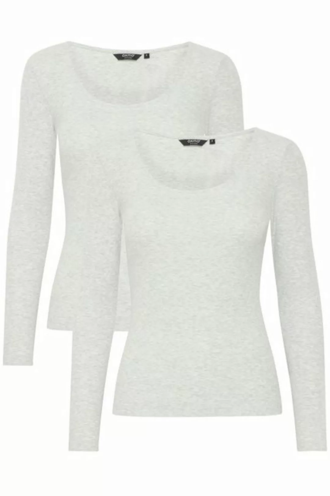 OXMO Longsleeve OXIskat basic Longsleeve aus Rippe günstig online kaufen