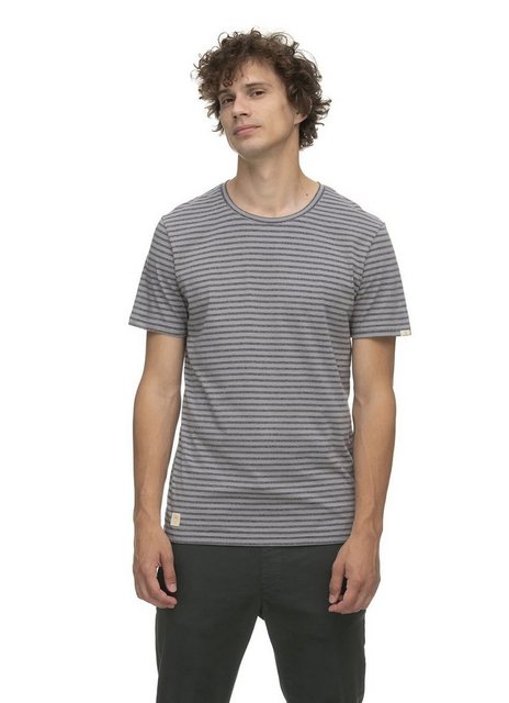 Ragwear Kurzarmshirt Ragwear M Paul Stripe Organic Herren Kurzarm-Shirt günstig online kaufen