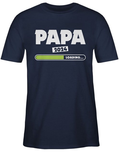 Shirtracer T-Shirt Papa loading 2024 grün Papa günstig online kaufen