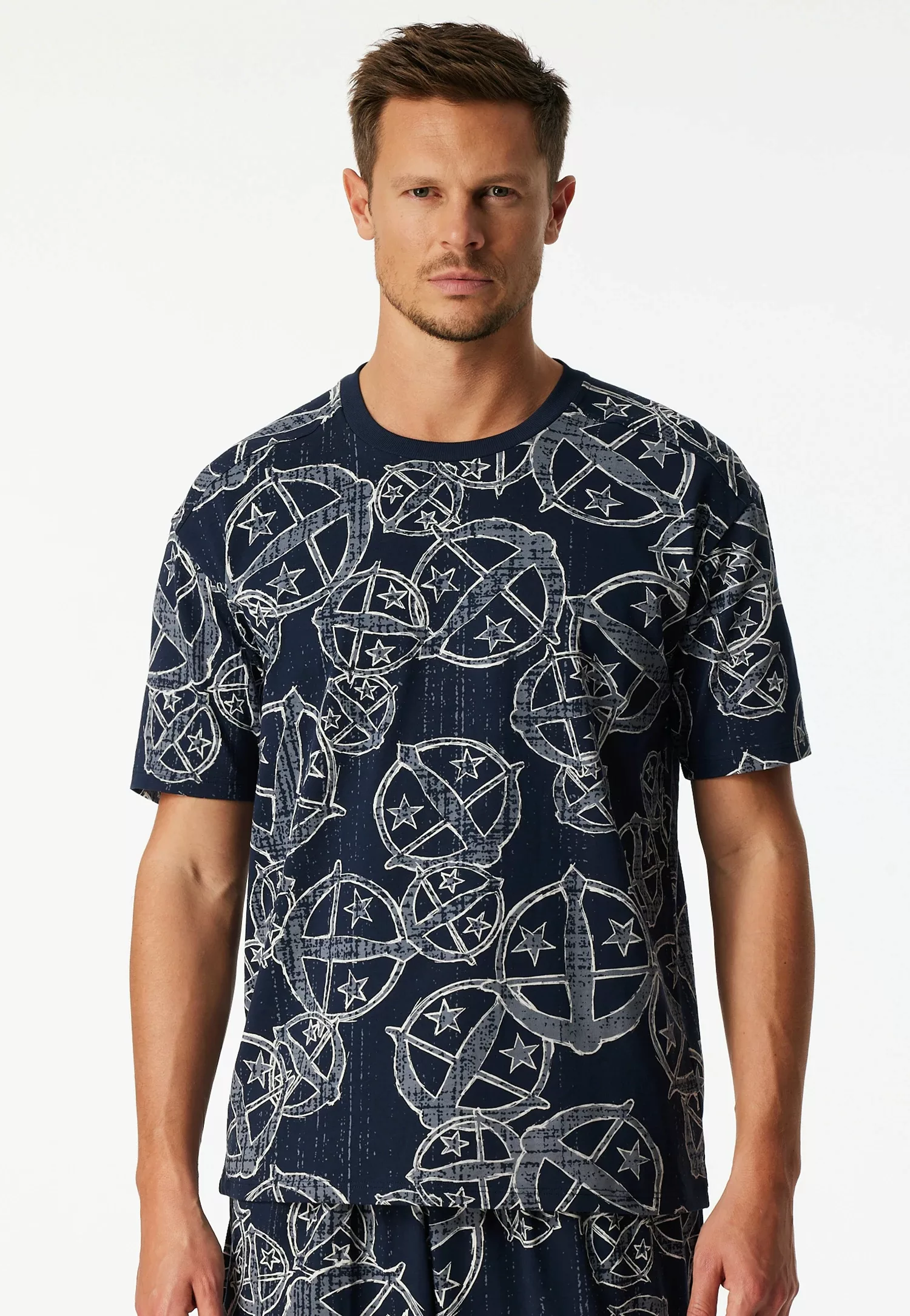 Schiesser Kurzarmshirt "SCHIESSER 150 YEARS", Rundhalsausschnitt, Baumwolle günstig online kaufen