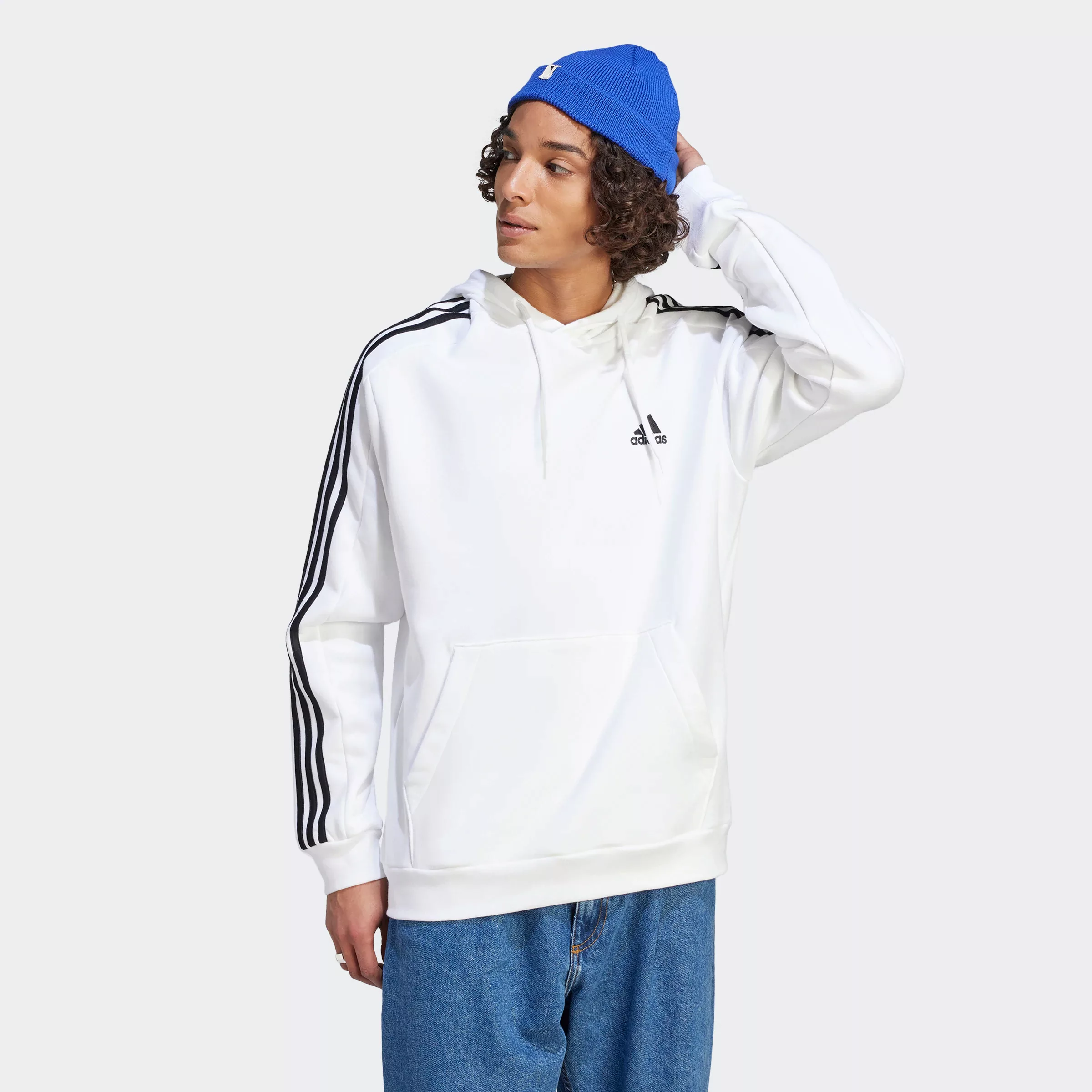 adidas Sportswear Kapuzensweatshirt ESSENTIALS 3STREIFEN HOODIE günstig online kaufen