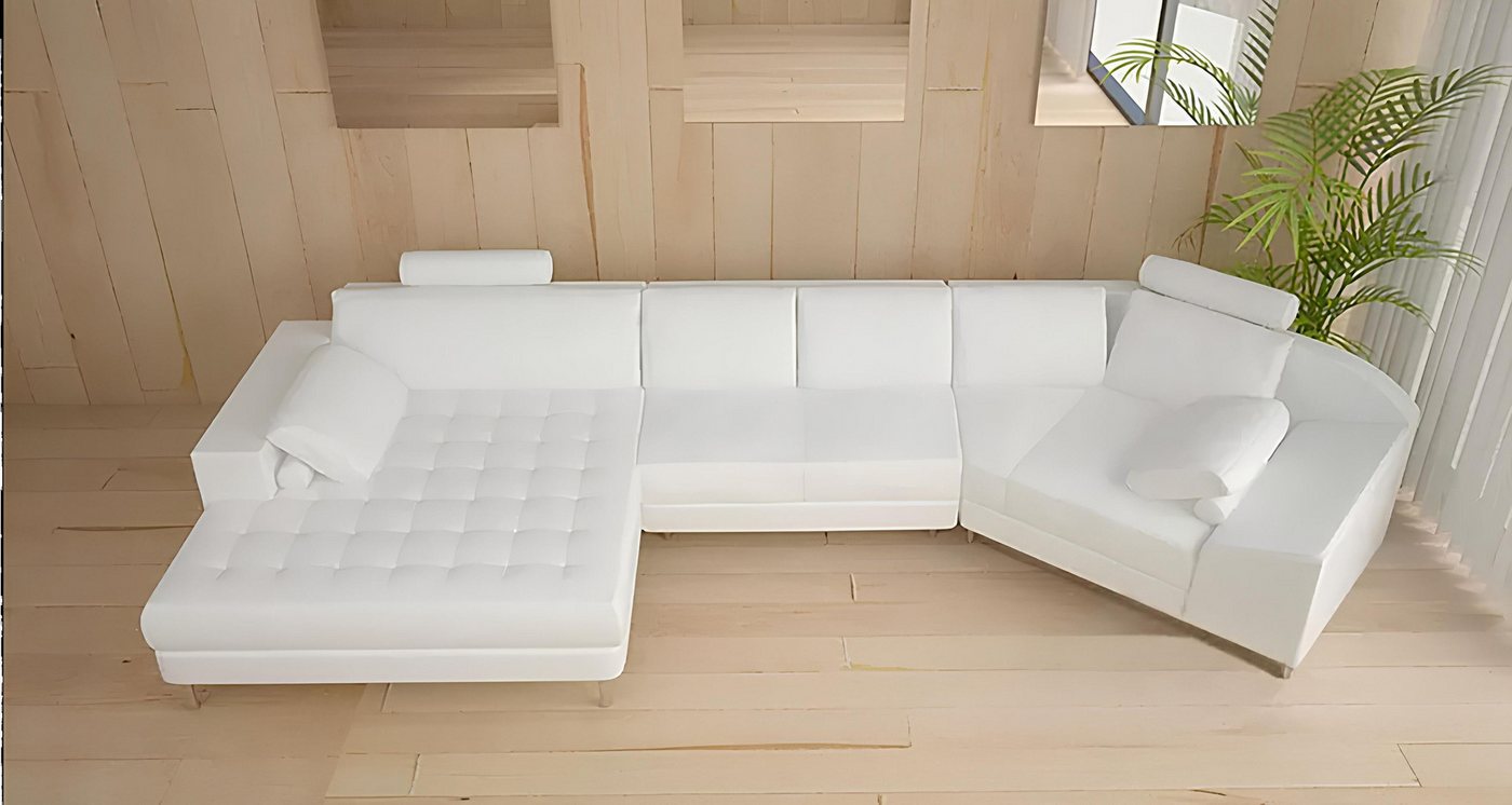 Xlmoebel Ecksofa Ledersofa in U-Form mit modernem Design für das Wohnzimmer günstig online kaufen