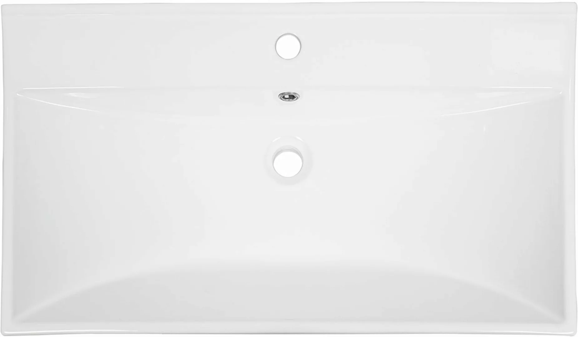 welltime Einbauwaschbecken "Trento Deluxe", Mit Nano Glasur in 61,81,101cm günstig online kaufen