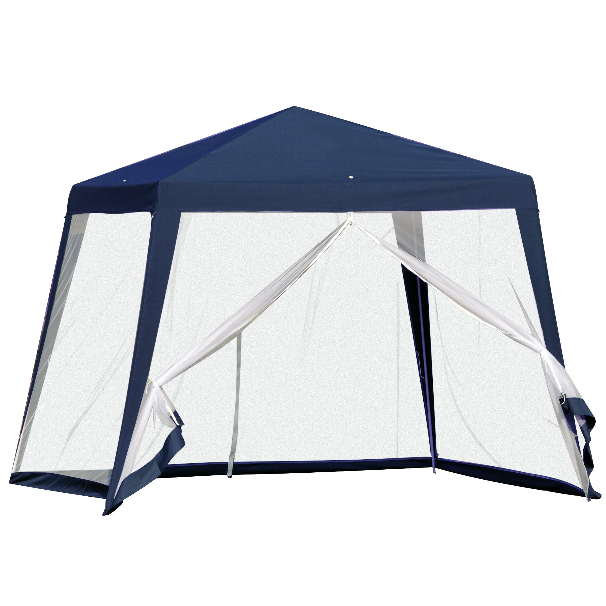 Outsunny Pavillon Partyzelt, Wetterfest, Zelt mit günstig online kaufen