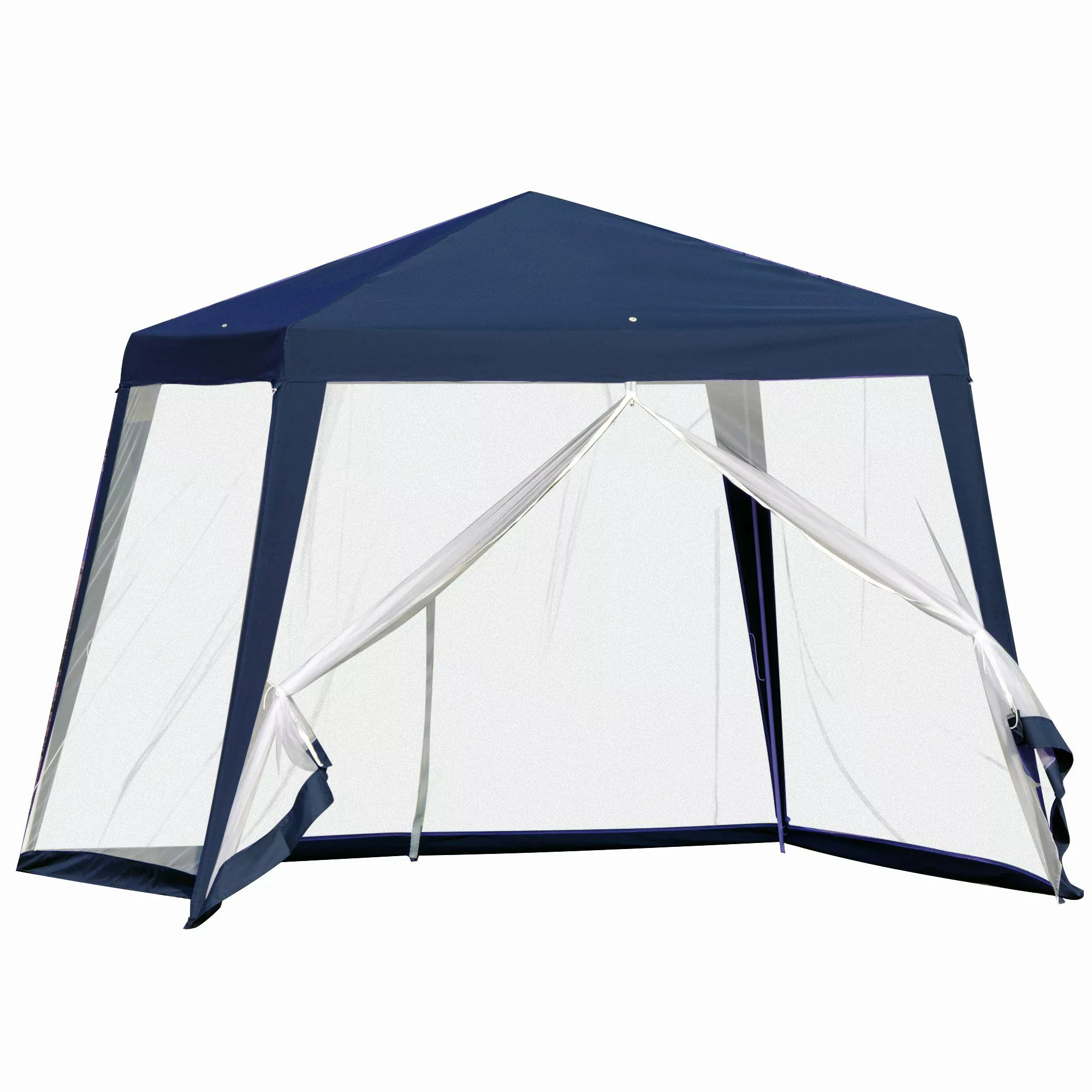 Outsunny Pavillon Partyzelt, Wetterfest, Zelt mit günstig online kaufen