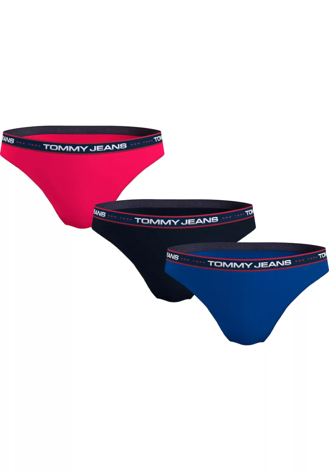 Tommy Hilfiger Underwear Bikinislip "TJ 3P BIKINI", (3 St., 3er-Pack), mit günstig online kaufen