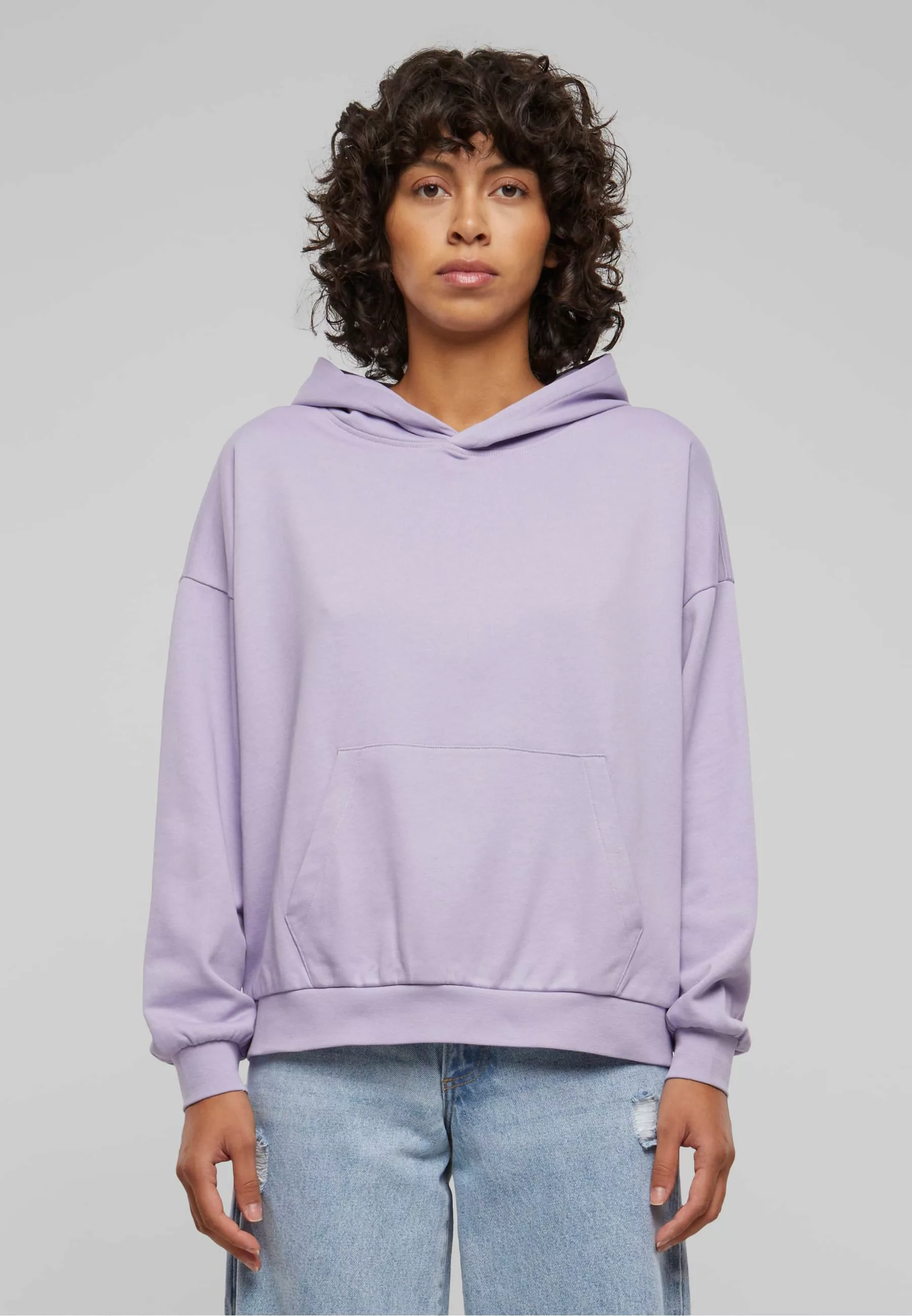 URBAN CLASSICS Kapuzenpullover "Urban Classics Ladies Light Terry Oversized günstig online kaufen