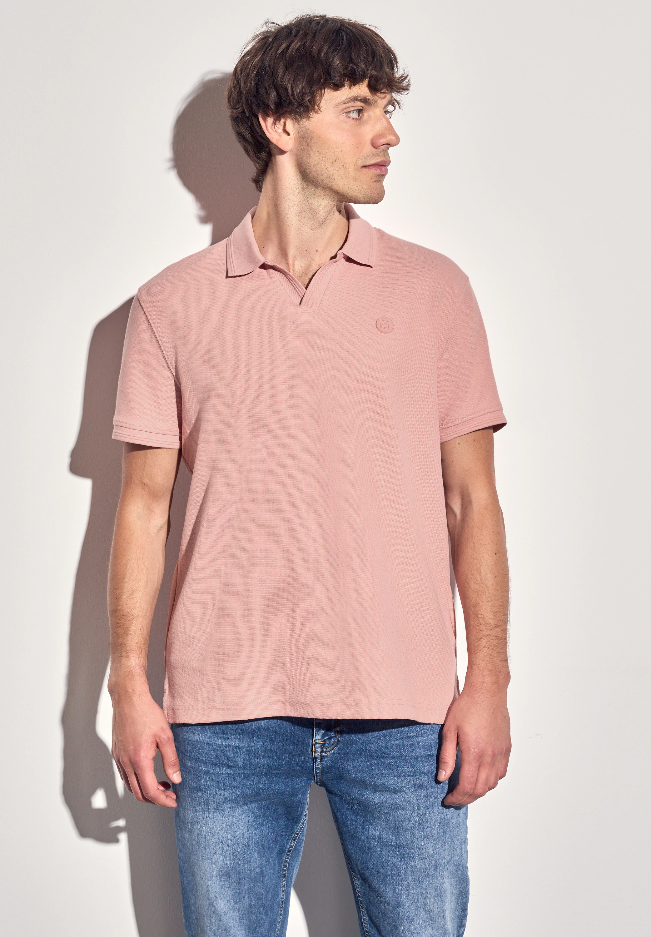 STREET ONE MEN Poloshirt, im soften Baumwoll-Mix günstig online kaufen