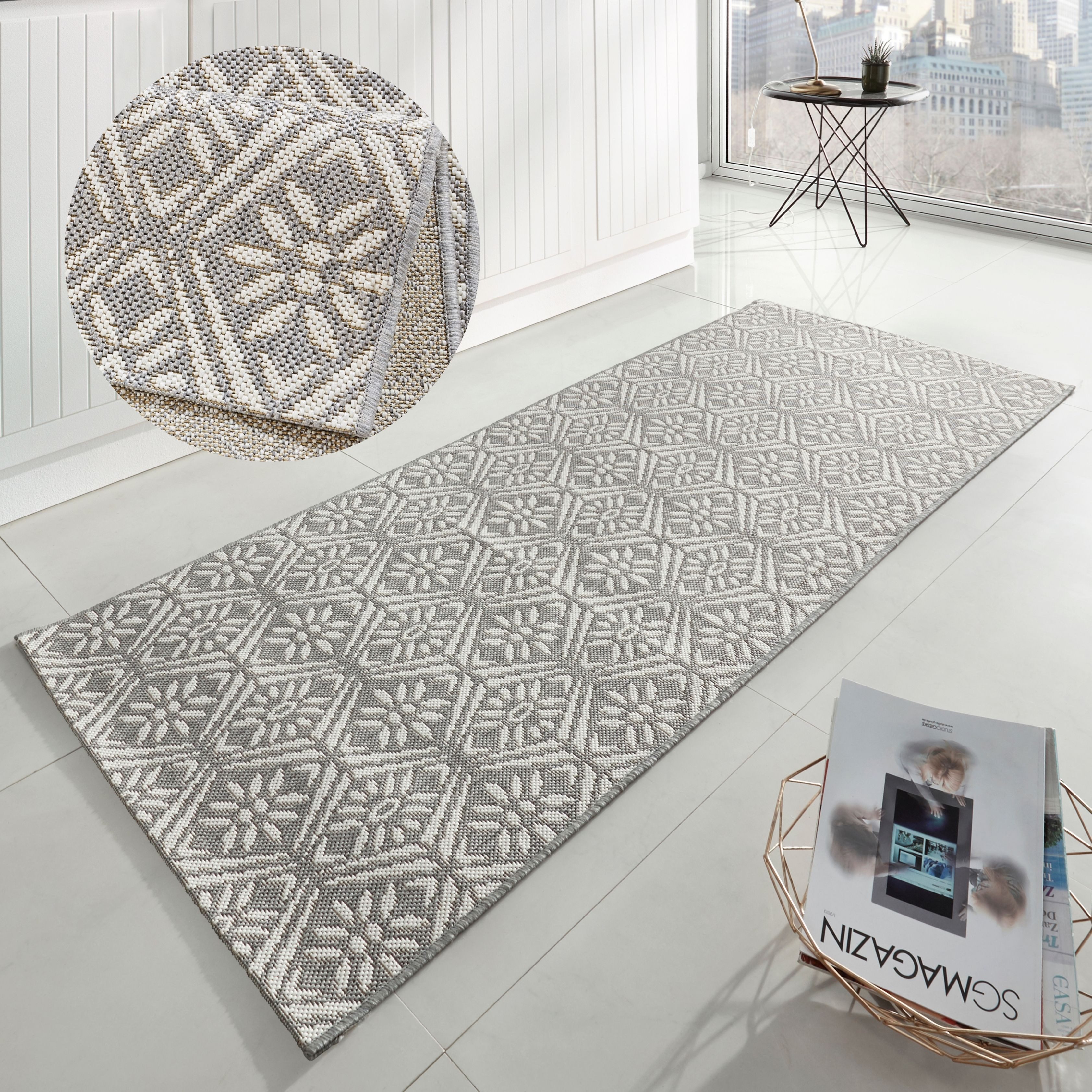 HANSE Home Läufer »Creation«, rechteckig, 8 mm Höhe, Teppichläufer, Küchenl günstig online kaufen