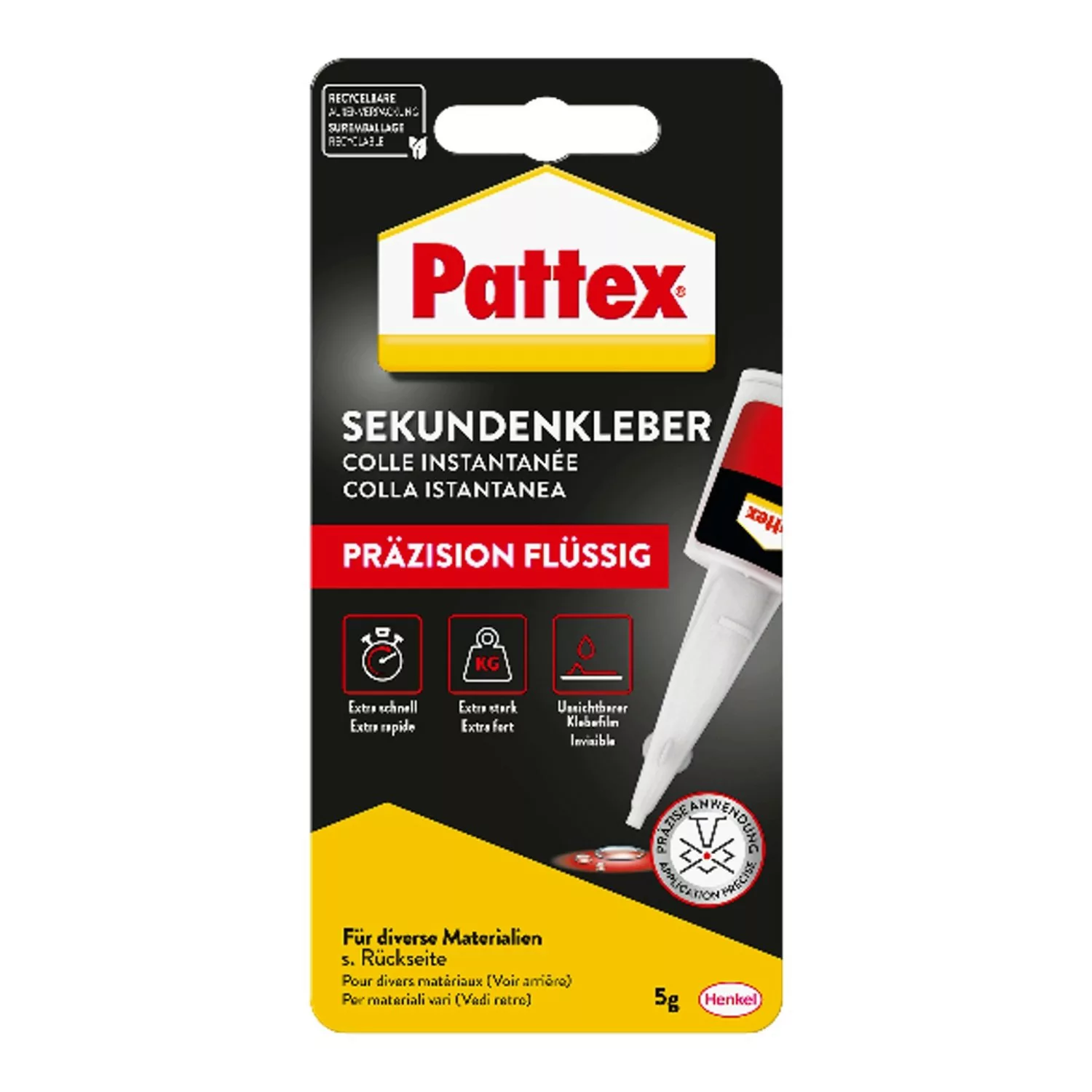 Pattex Sekundenkleber Präzision Flüssig günstig online kaufen