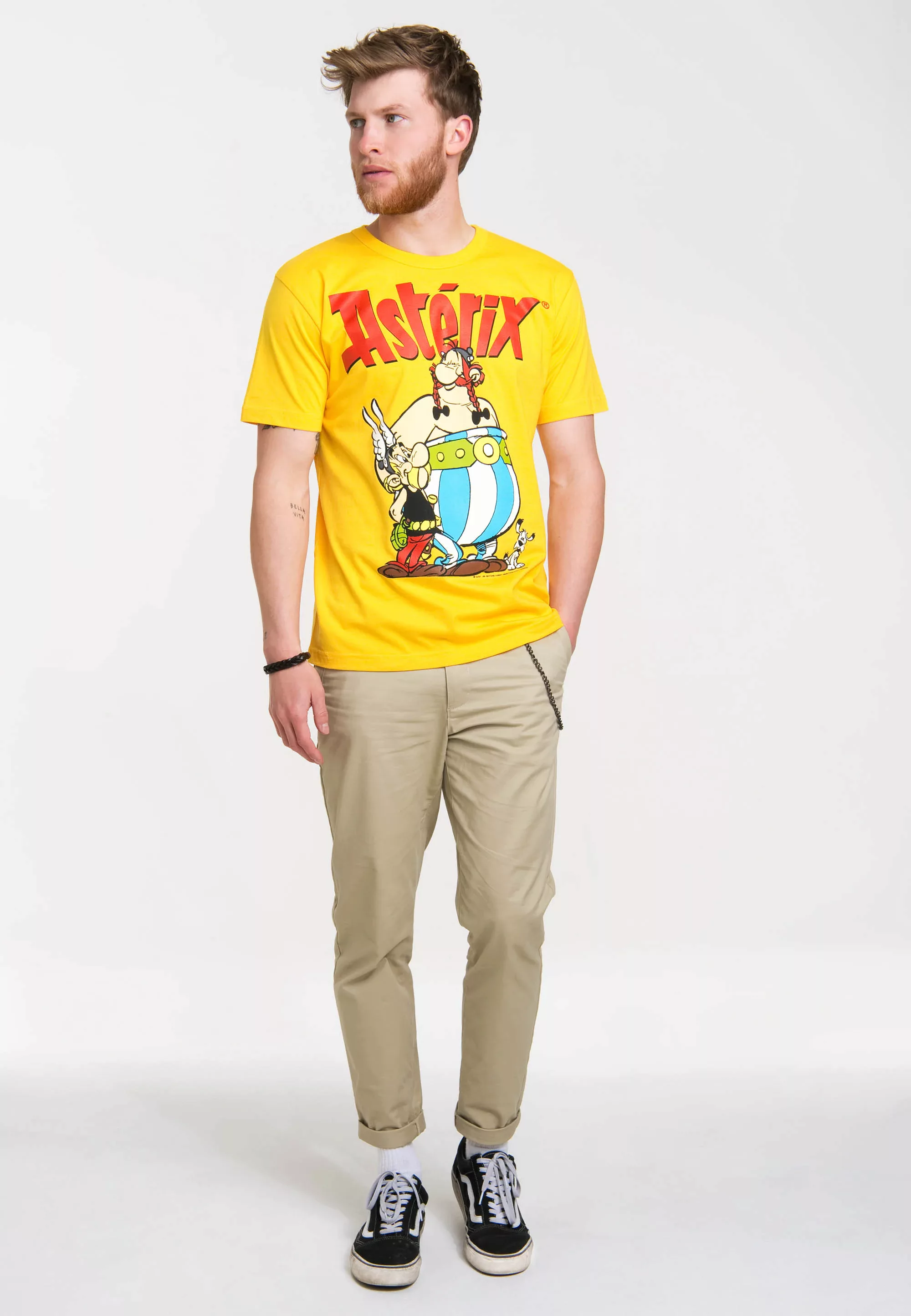 LOGOSHIRT T-Shirt "Asterix - Asterix & Obelix", mit Comic Print günstig online kaufen