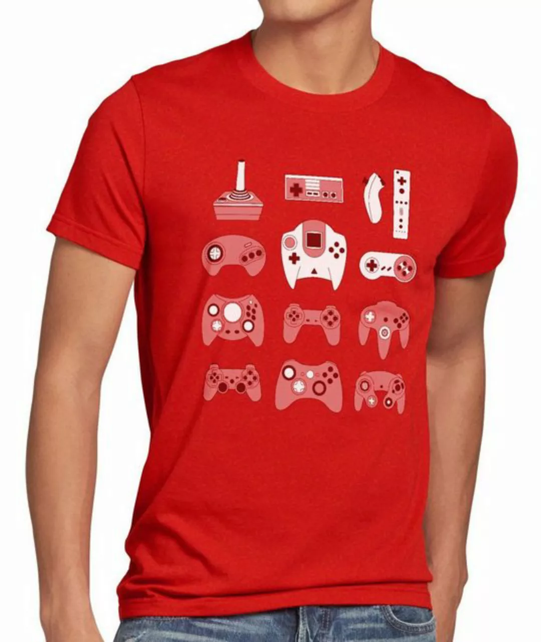 style3 T-Shirt Gamer super nintendo kart nes snes zelda mario sega sonic wi günstig online kaufen