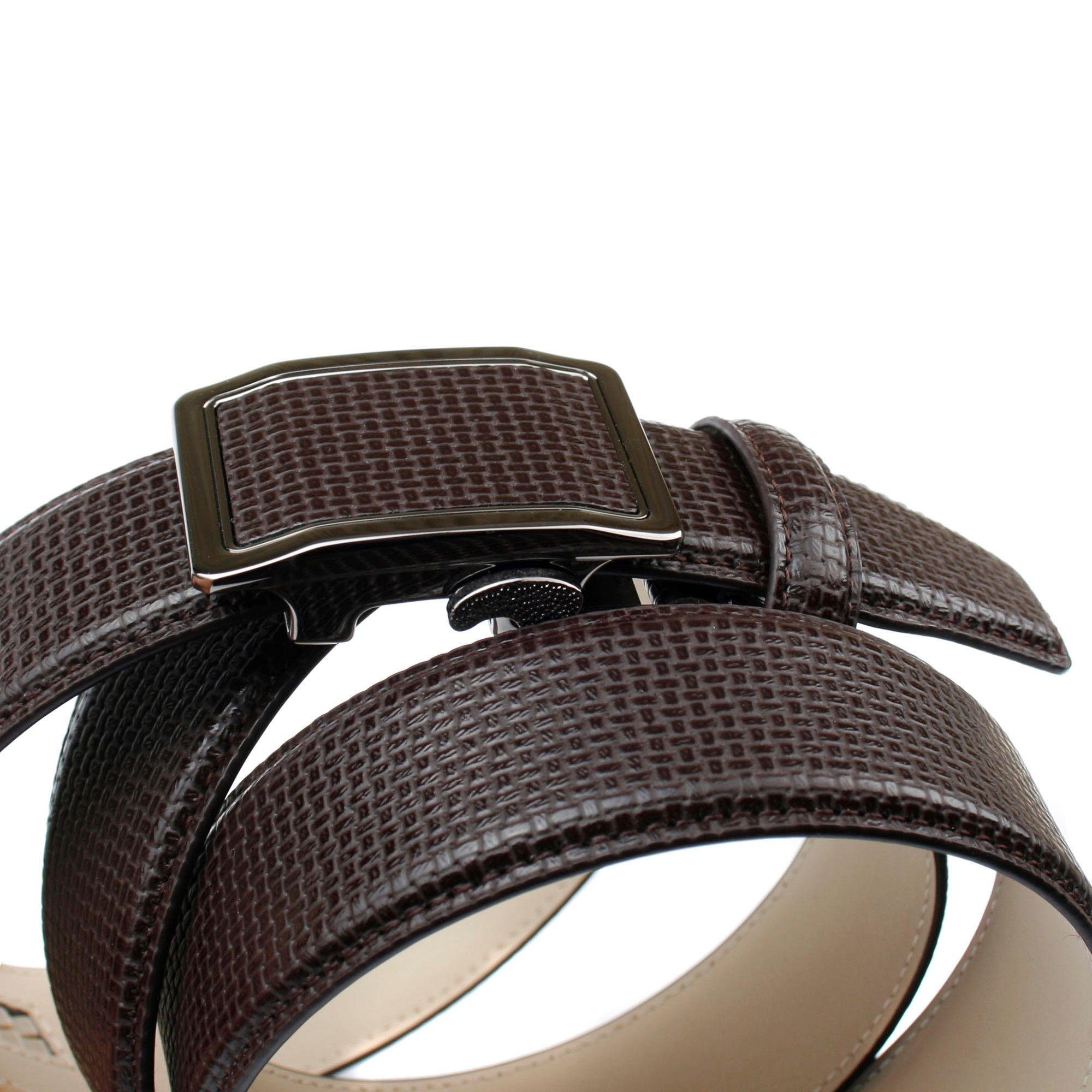 Anthoni Crown Ledergürtel, Eleganter Business-Gürtel mit Metallschließe in günstig online kaufen