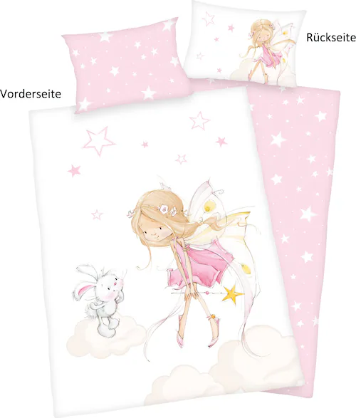 Baby Best Babybettwäsche »Little Fairy«, mit niedlichem Feen-Motiv günstig online kaufen