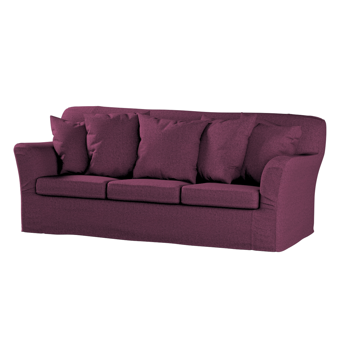 Bezug für Tomelilla 3-Sitzer Sofa nicht ausklappbar, pflaumenviolett, Sofah günstig online kaufen