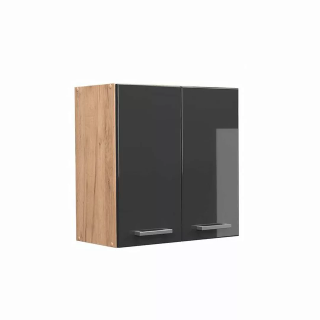 Vicco Hängeschrank Küchenhängeschrank 60 cm R-Line Goldkraft Anthrazit Hoch günstig online kaufen