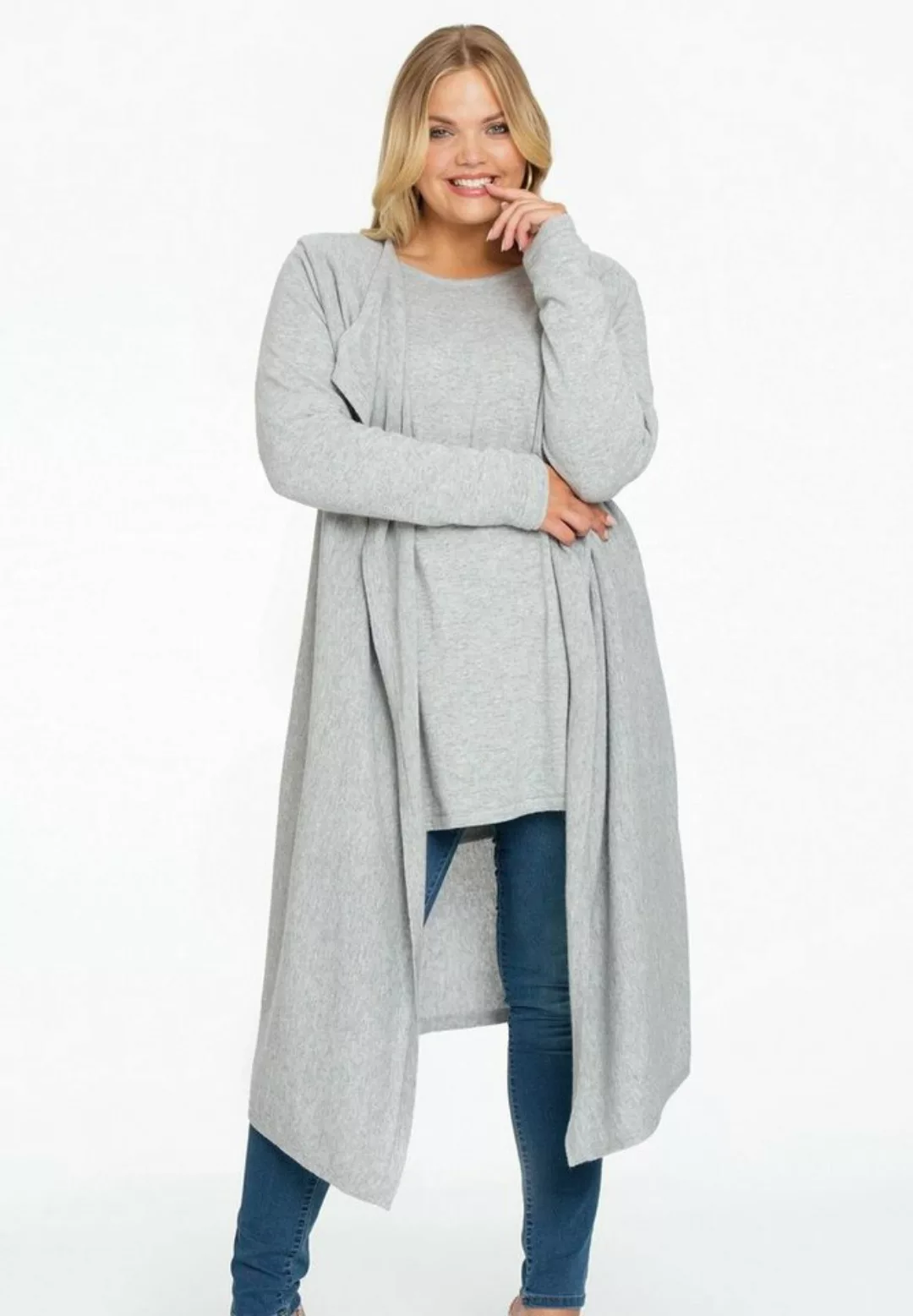 Yoek Cardigan Damen Strickjacke Große Größen günstig online kaufen