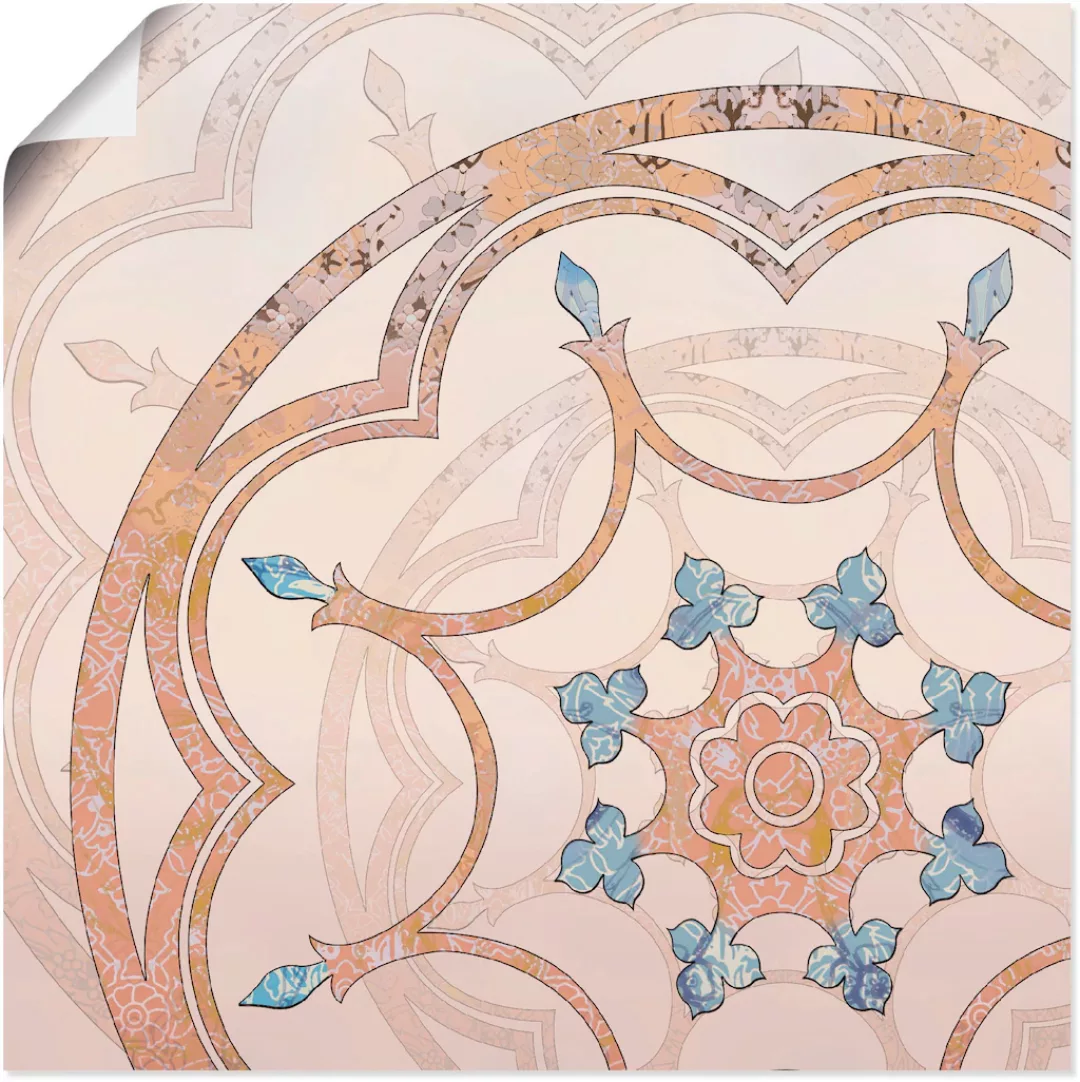 Artland Wandbild "Boho Mandala", Muster, (1 St.) günstig online kaufen