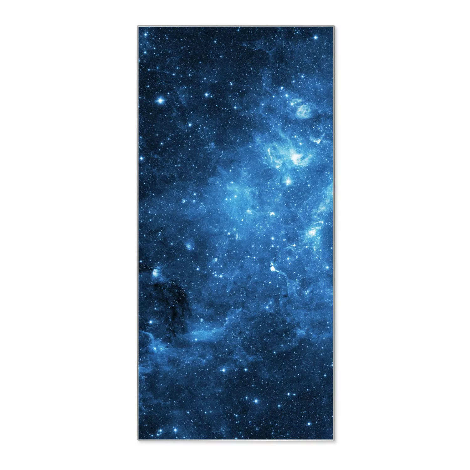 Banjado Magnettafel 37x78cm Magnetwand  Silber Aus Metall Magnetpinnwand Pi günstig online kaufen