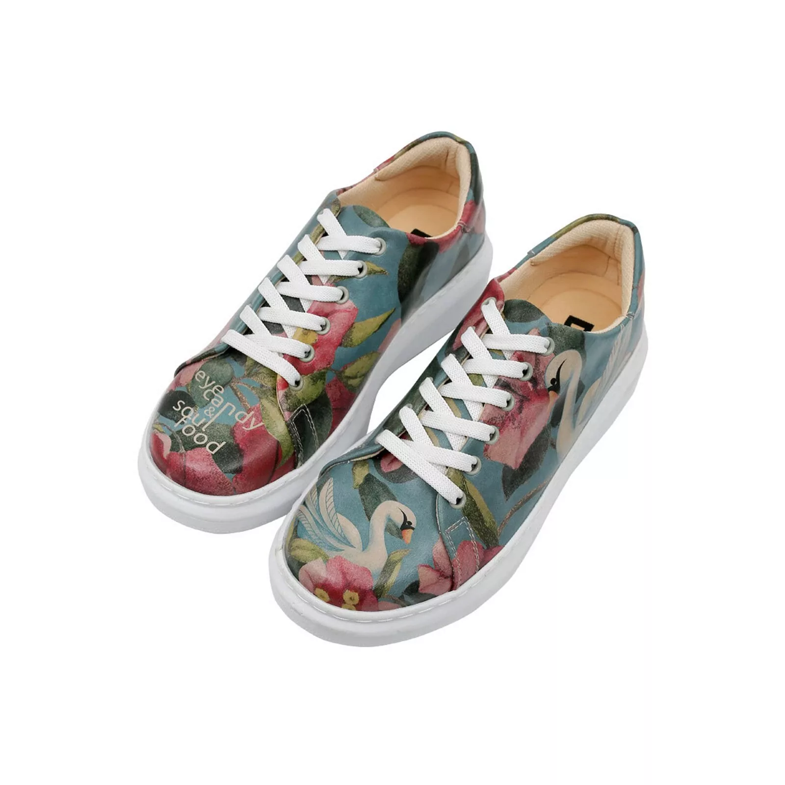 DOGO Plateausneaker "Damen Myra Eye Candy & Soul Food Vegan Damen Sneaker / günstig online kaufen