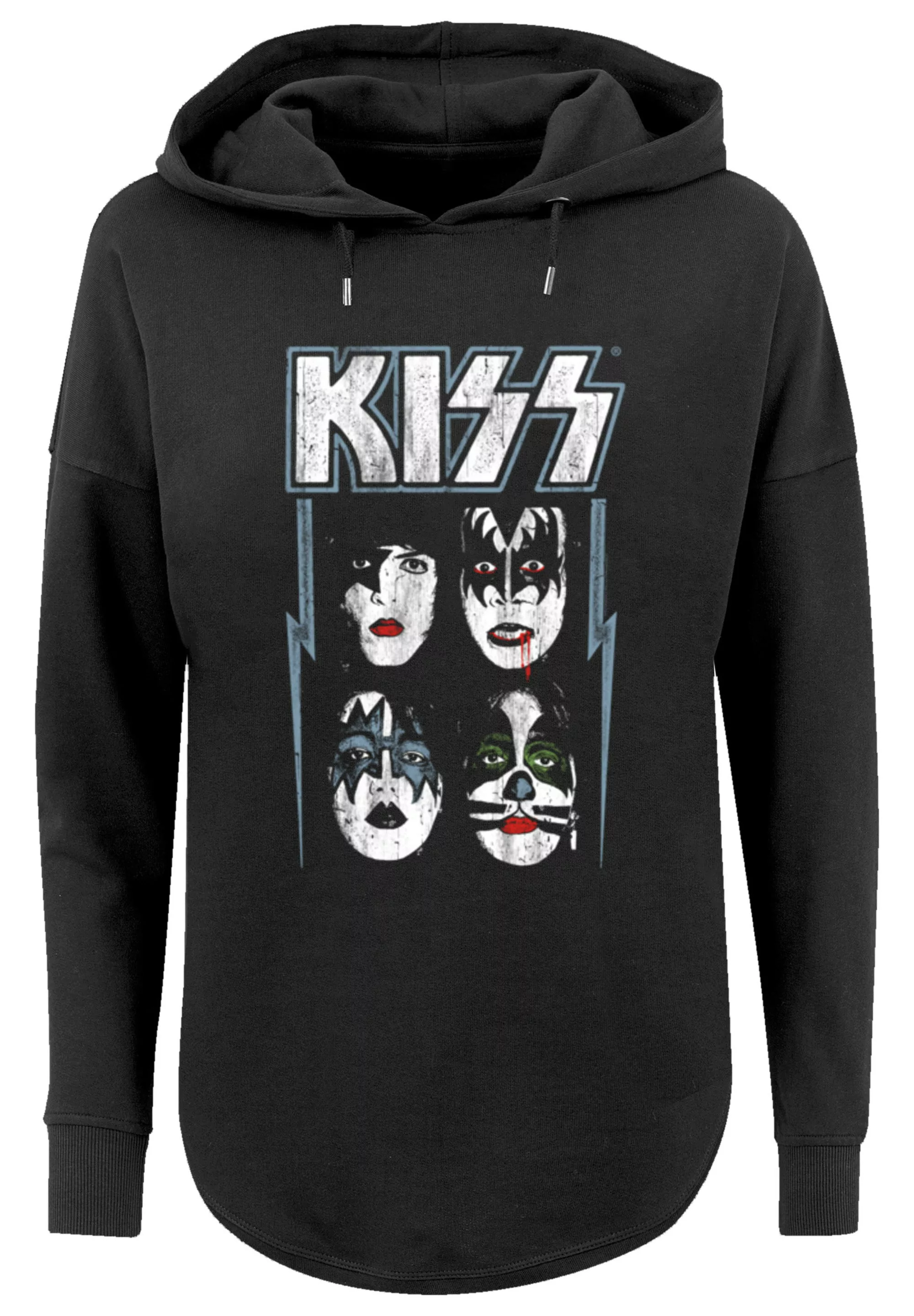 F4NT4STIC Sweatshirt "Kiss Rock Music Band Made For Lovin You", Premium Qua günstig online kaufen