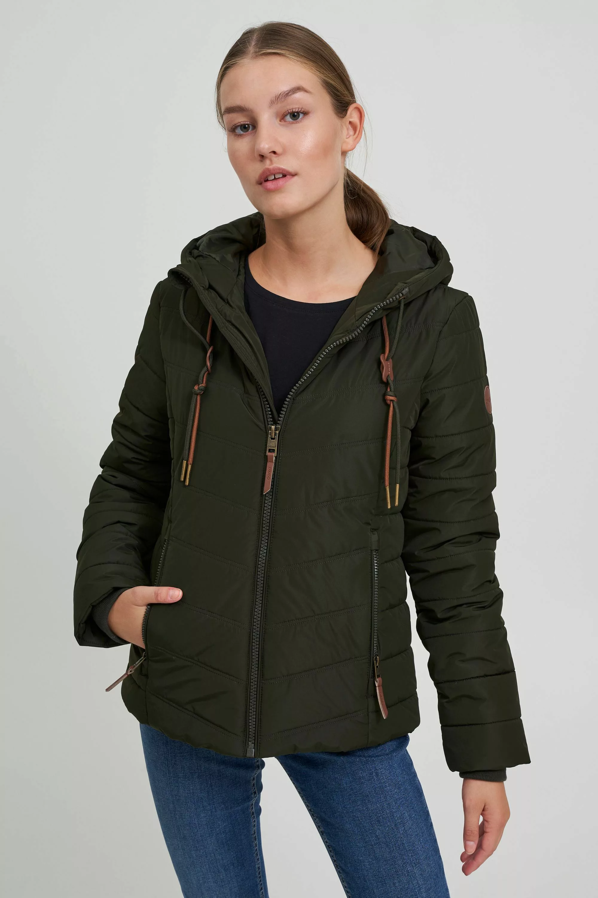 OXMO Winterjacke OXMala Winterjacke mit Kapuze günstig online kaufen