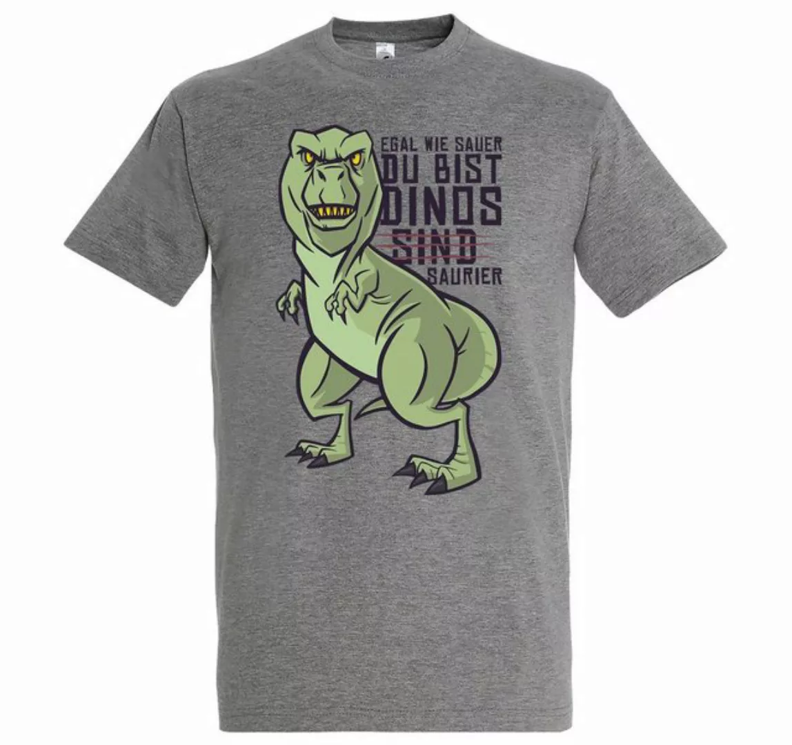 Youth Designz T-Shirt "Dinos Sind Saurier" Spruch Herren Shirt mit lustigem günstig online kaufen