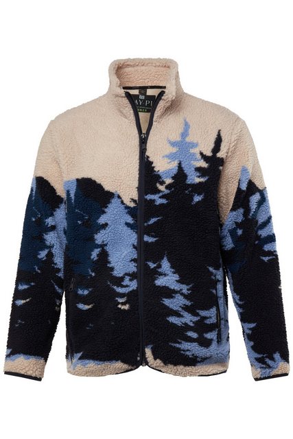 JP1880 Fleecejacke Teddyjacke Skiwear Jacquard Stehkragen günstig online kaufen