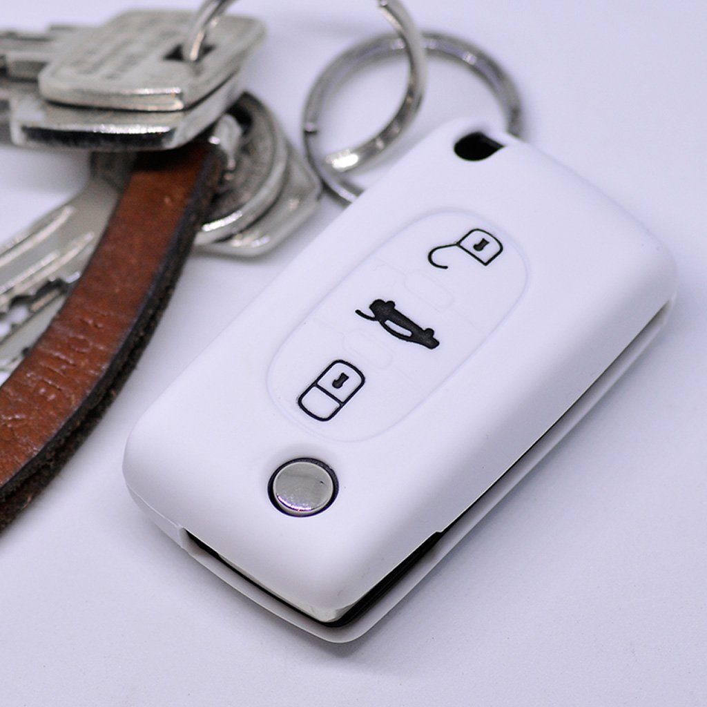 mt-key Schlüsseltasche Autoschlüssel Softcase Silikon Schutzhülle günstig online kaufen