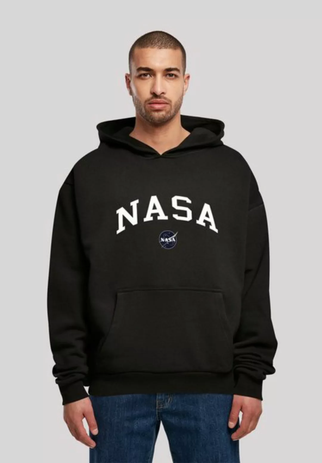 F4NT4STIC Sweatshirt Premium NASA Collegiate Logo Oversize Print günstig online kaufen