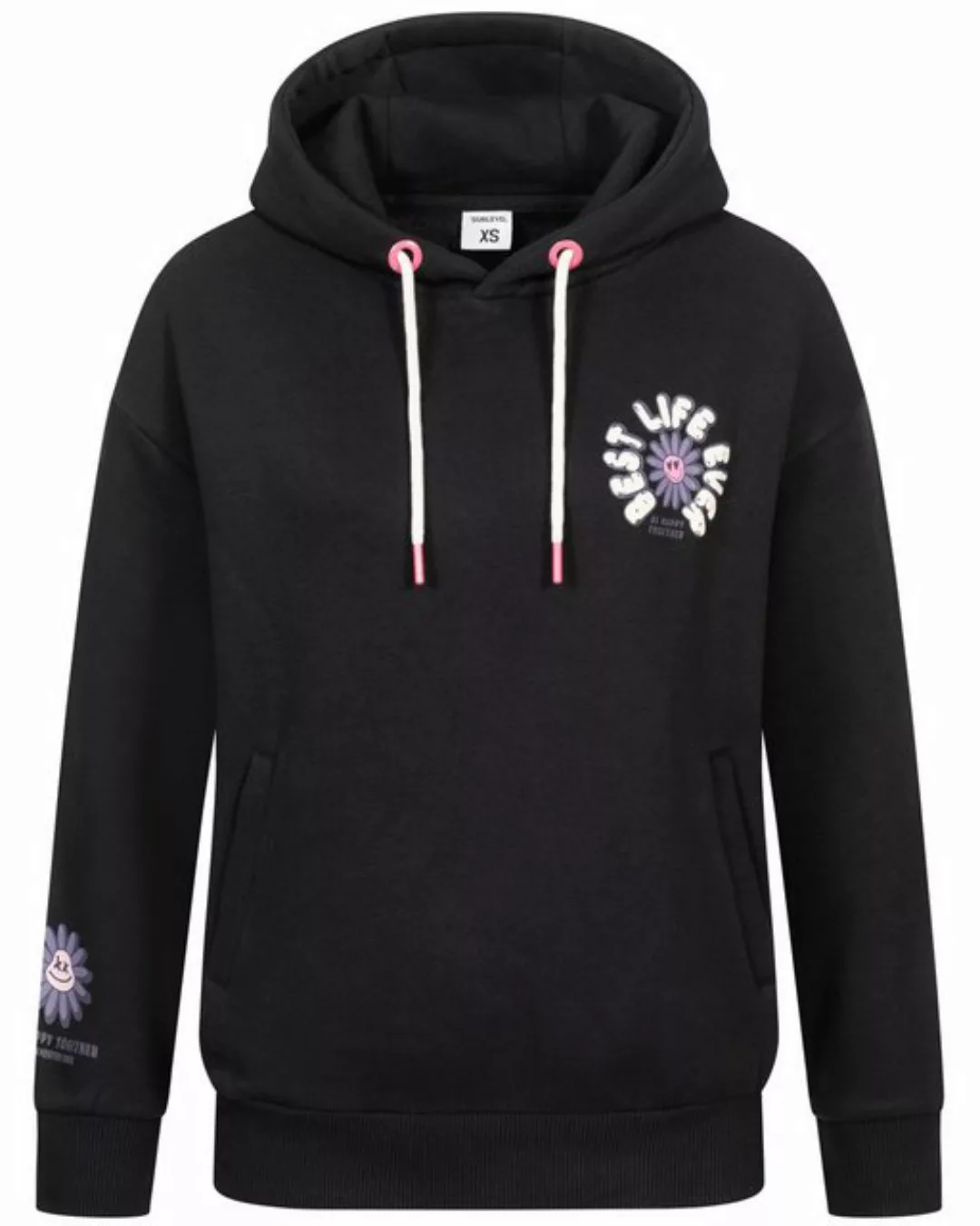 SUBLEVEL Hoodie Hoodie Sweater Kapuzenpullover Übergangs Kapuzen Sweatshirt günstig online kaufen