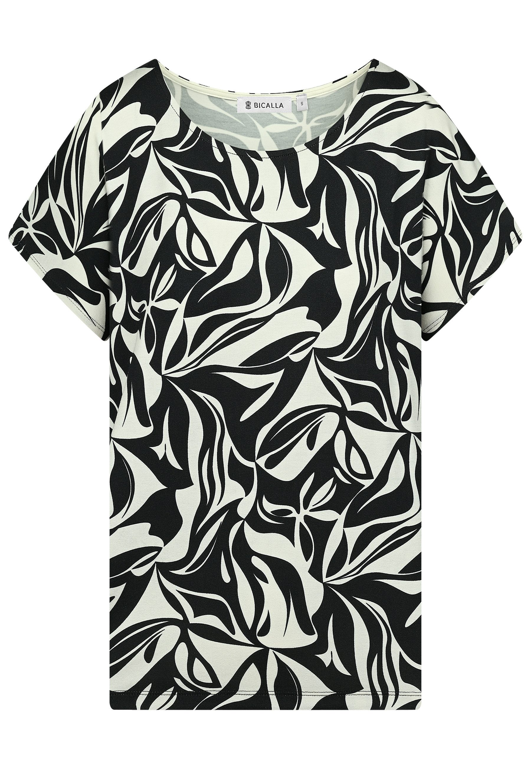 BICALLA T-Shirt Shirt Bicolor - 20/black-white günstig online kaufen