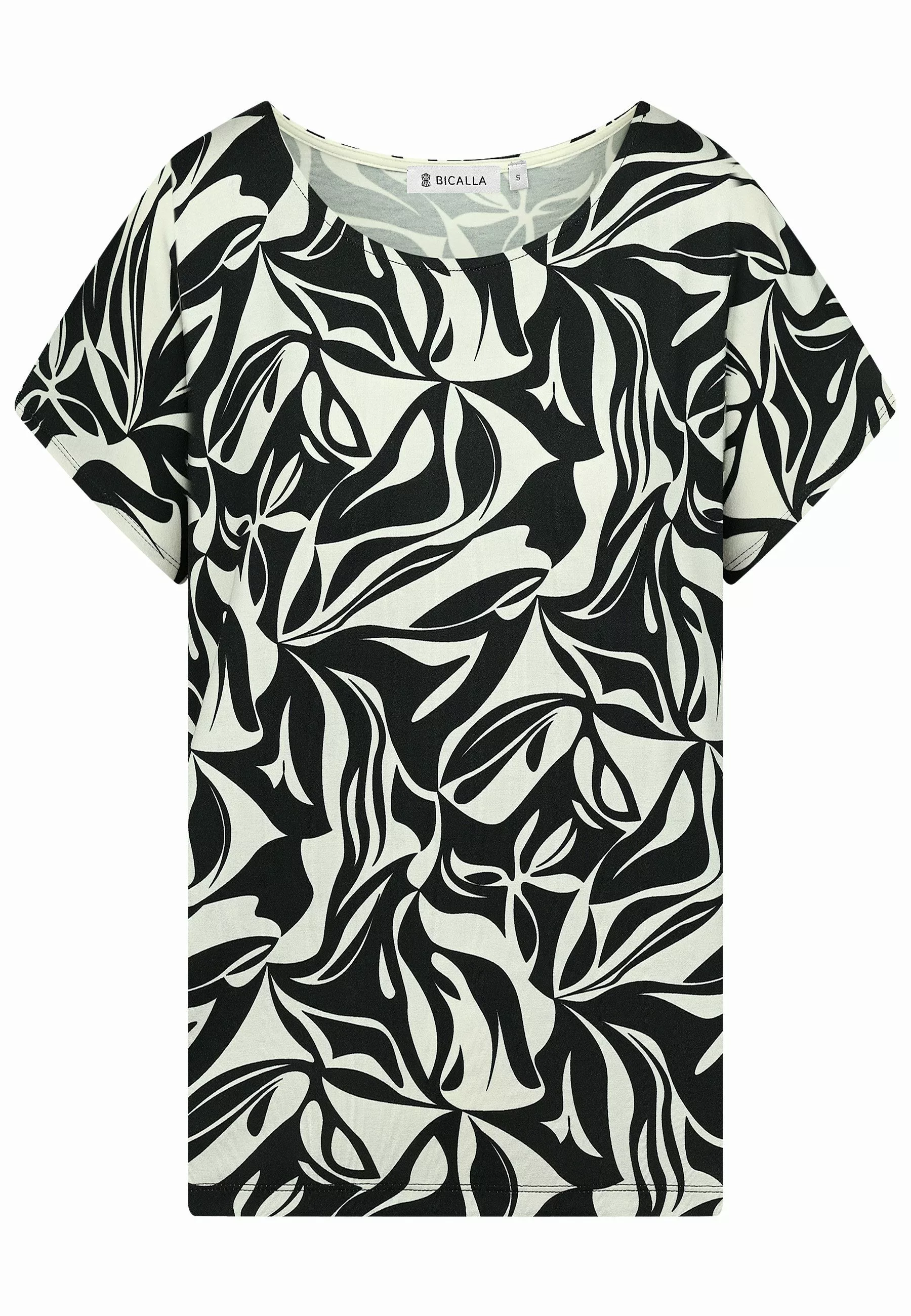 BICALLA T-Shirt Shirt Bicolor - 20/black-white günstig online kaufen