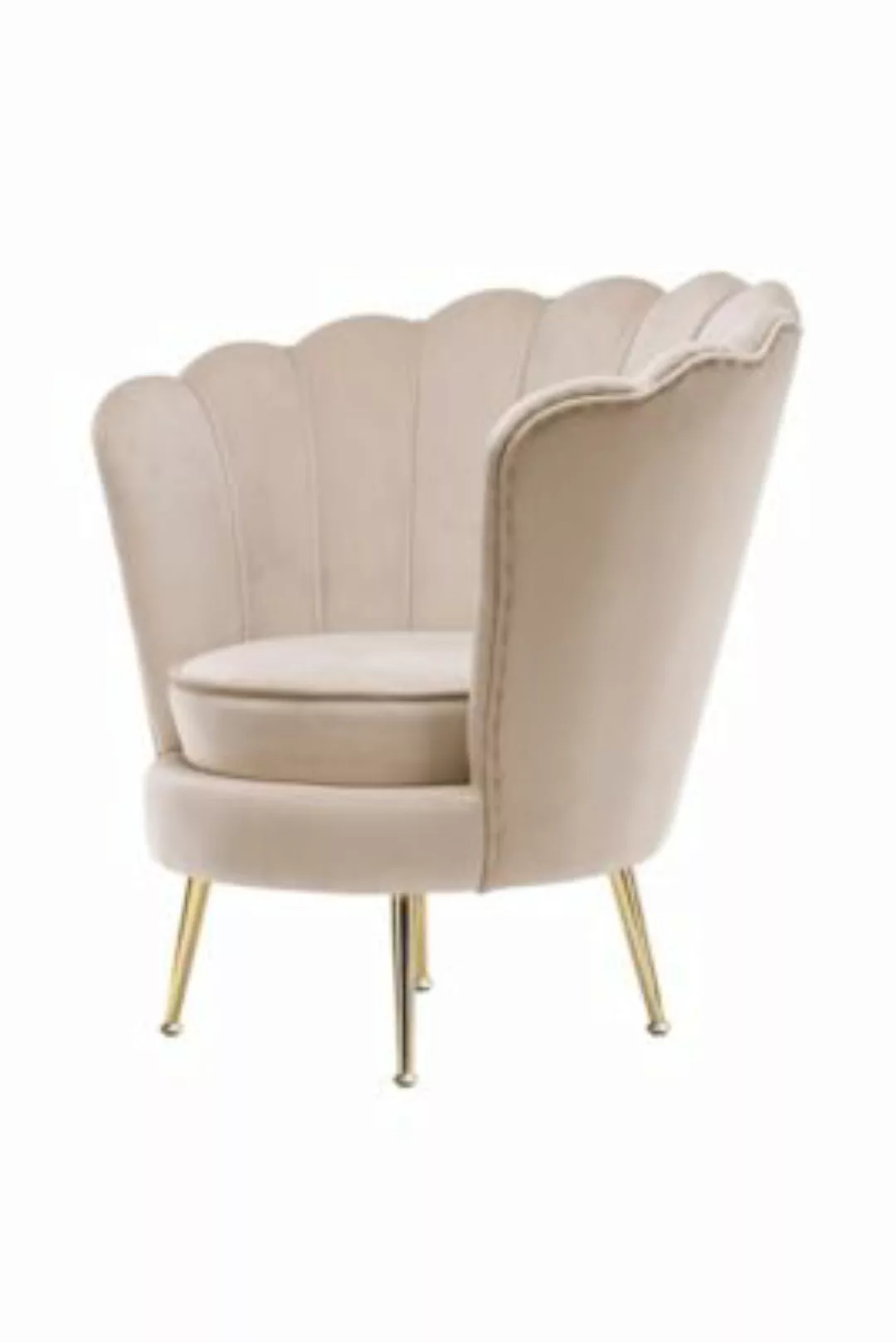 Kayoom Sessel Sofa / Sessel Barbara 125 Creme creme günstig online kaufen