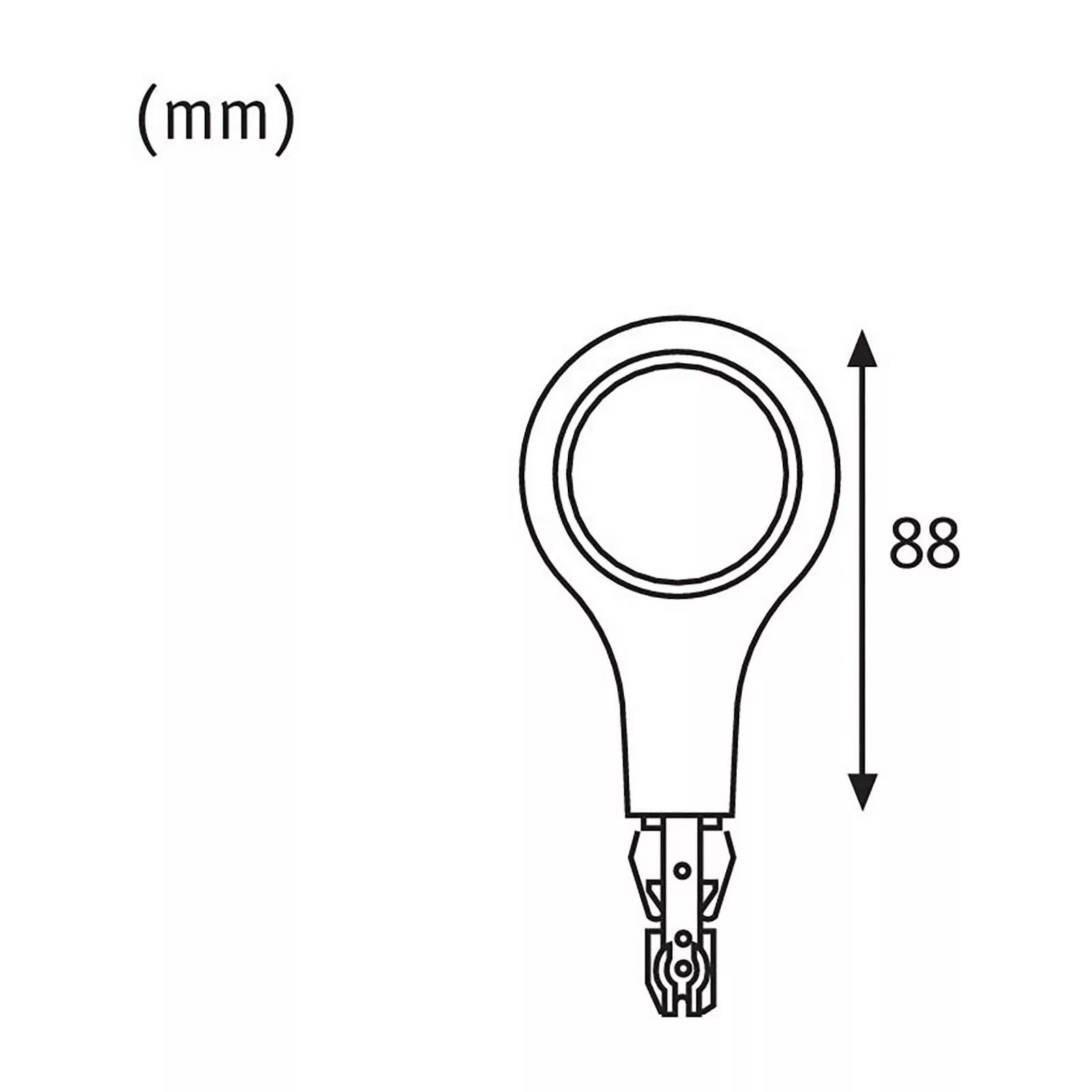 URail LED Endkappe 5,8W Weiß dimmbar 420lm günstig online kaufen