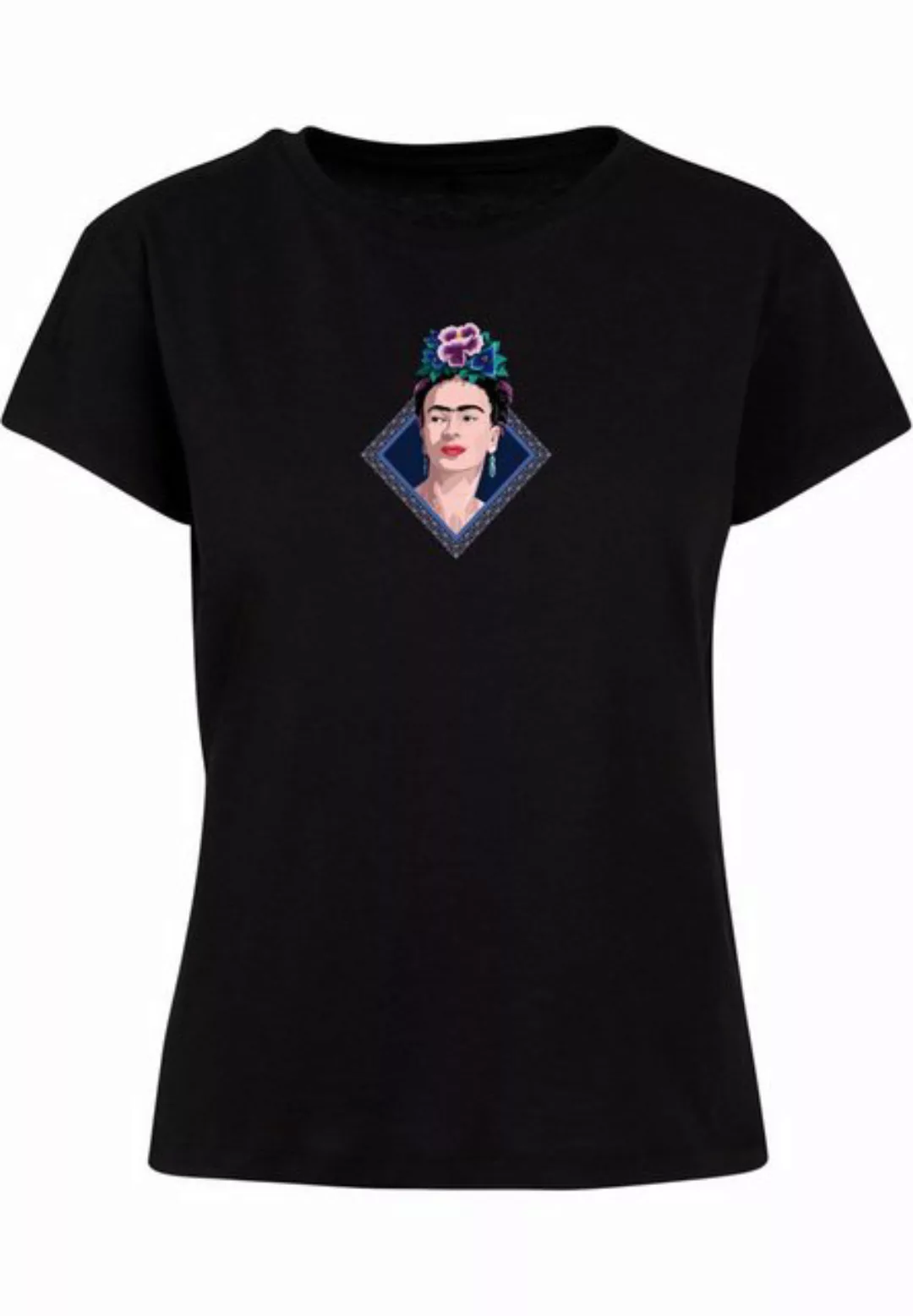 Merchcode T-Shirt Merchcode Damen Ladies Frida Kahlo - Square Box Tee (1-tl günstig online kaufen