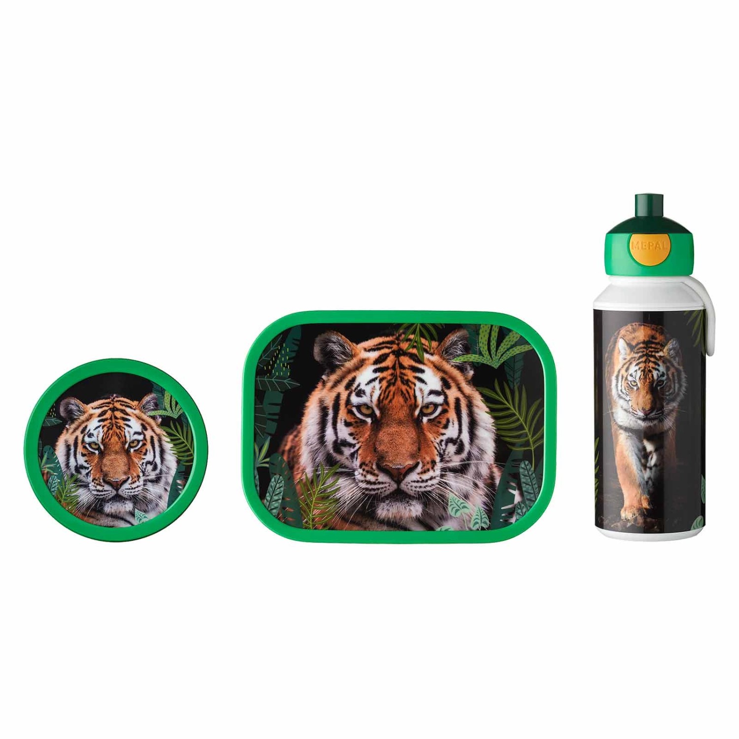 Mepal Campus Lunchset 3-teilig aus Brotdose Trinkflasche und Obstbox Wild T günstig online kaufen