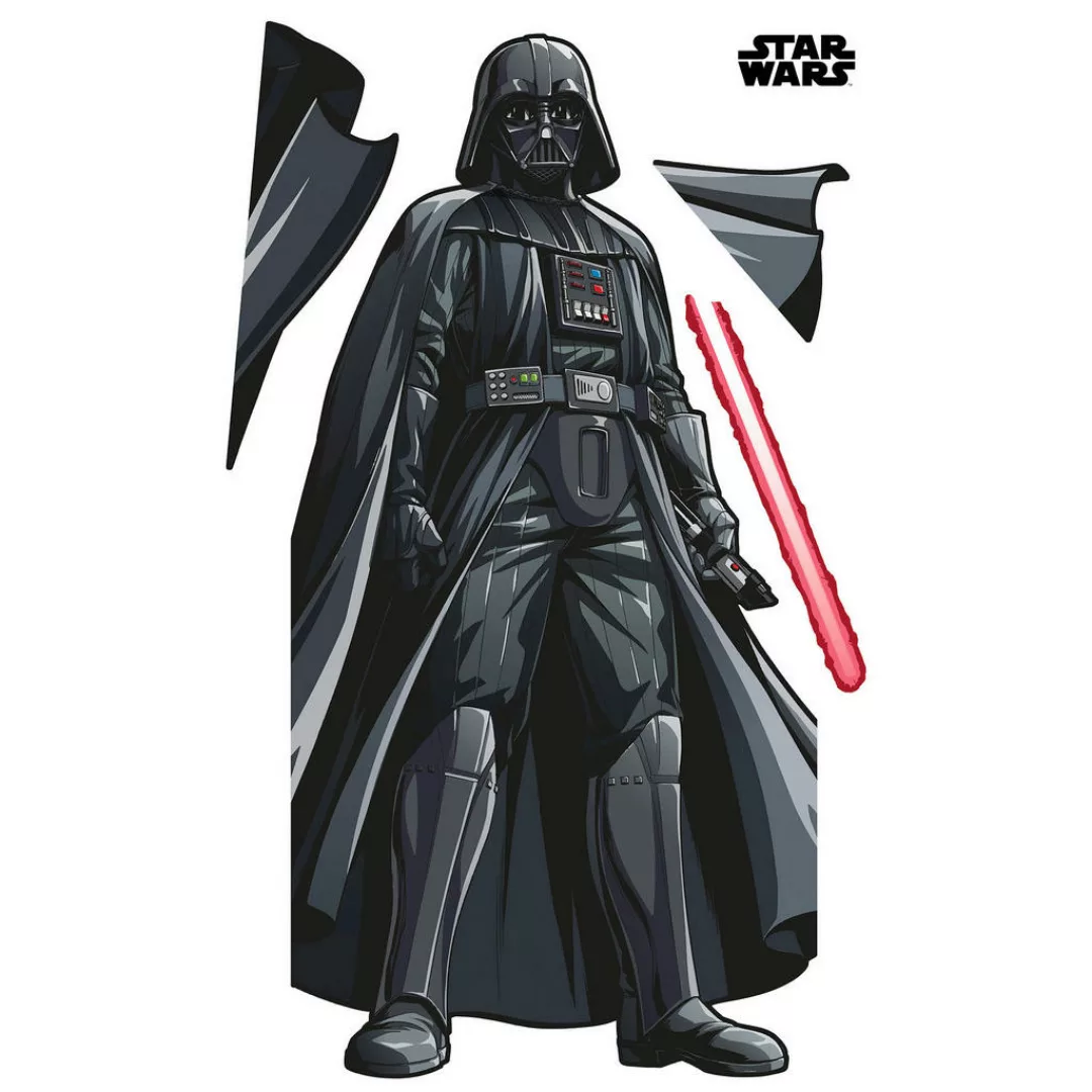 Disney Wandtattoo Star Wars Darth Vader Xxl Schwarz 127 x 200 cm 612422 günstig online kaufen