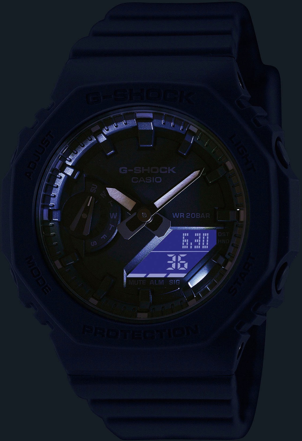 CASIO G-SHOCK Chronograph »GMA-S2100BA-2A1ER«, Quarzuhr, Armbanduhr, Damen, günstig online kaufen