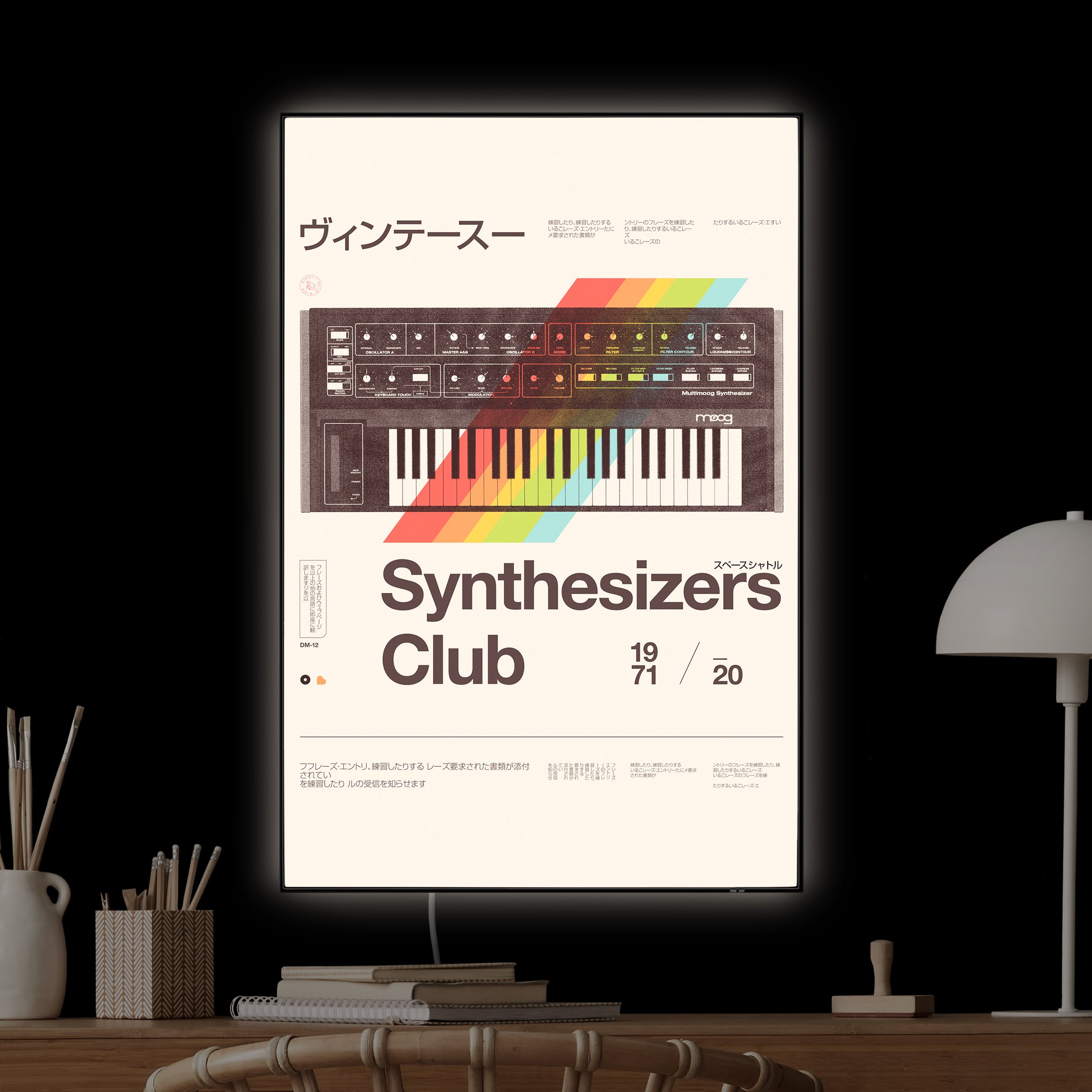 LED-Wechselbild Synthesizers - Club günstig online kaufen