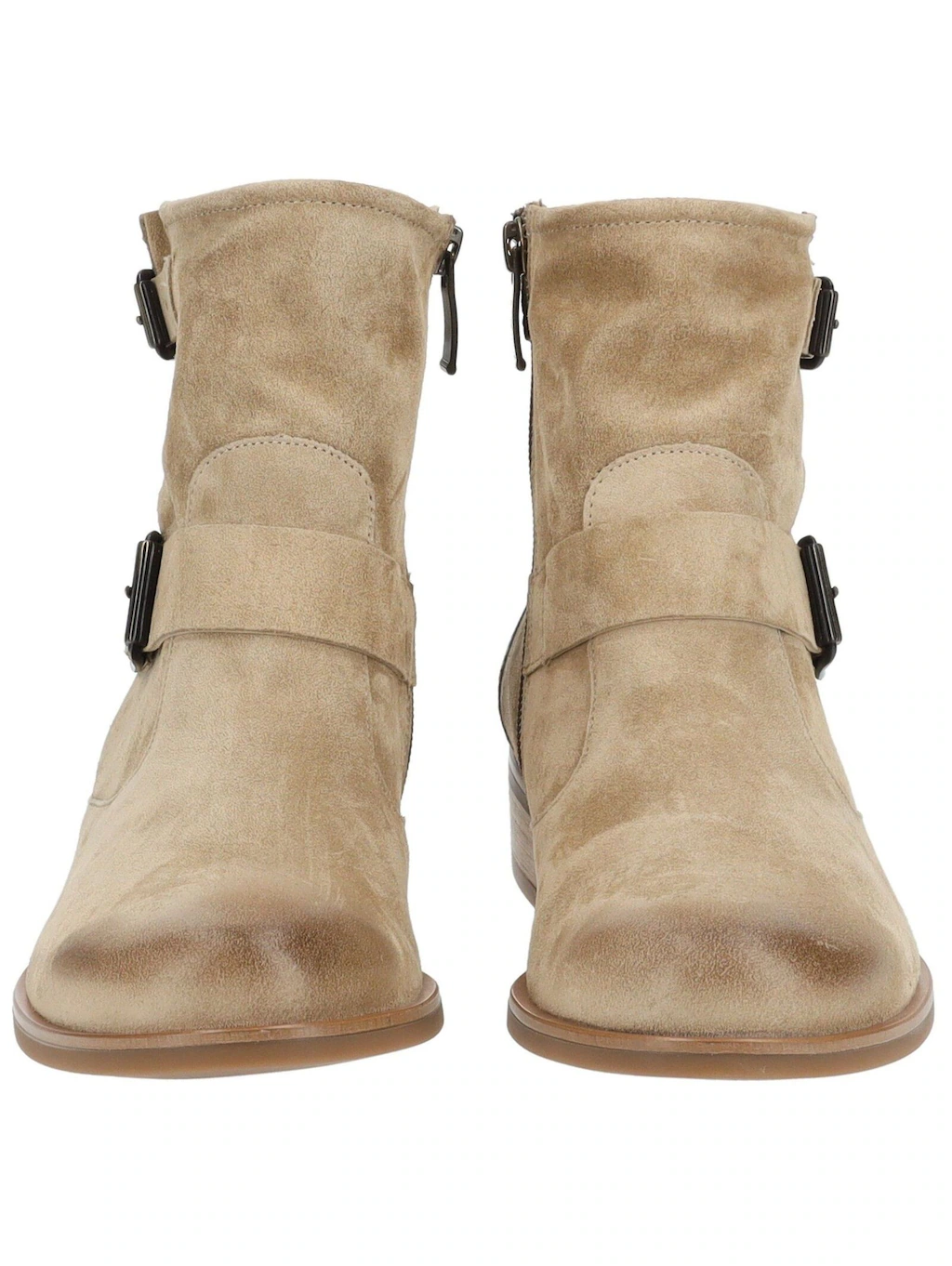 Paul Green Bikerboots "Paul Green Stiefelette Veloursleder" günstig online kaufen