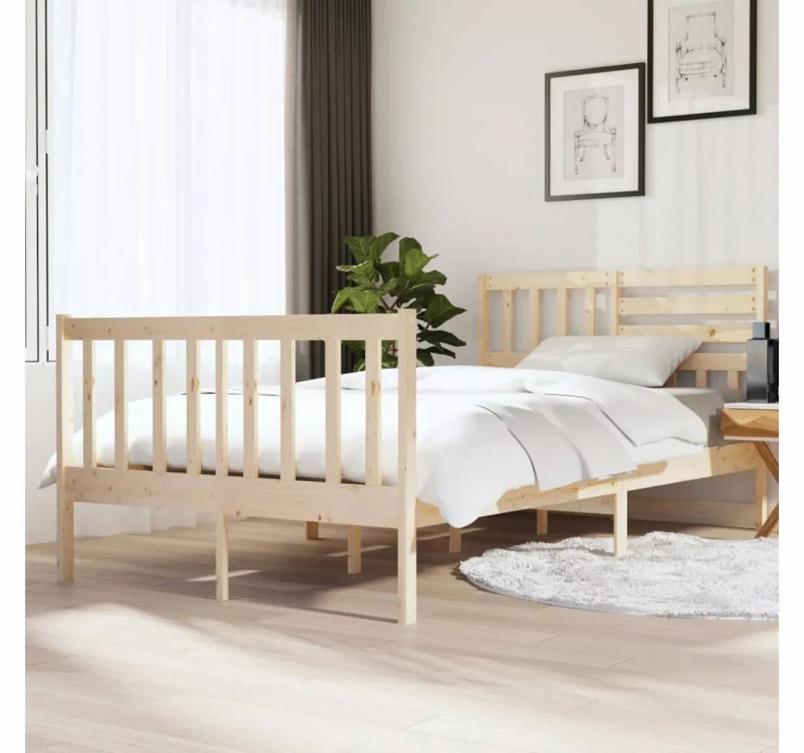 furnicato Bett Massivholzbett 120x190 cm günstig online kaufen