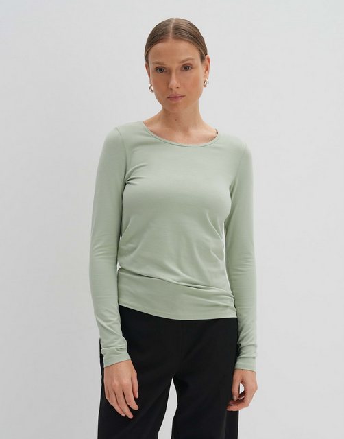 someday Langarmshirt Kalia Normal Modal-Mix Das Model ist 178 cm groß und t günstig online kaufen