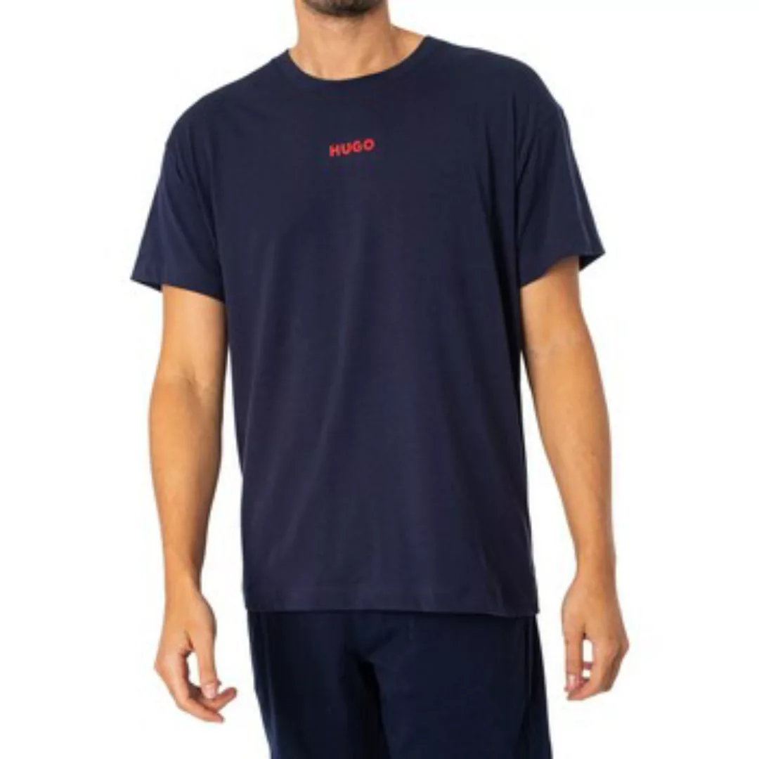 BOSS  Pyjamas/ Nachthemden Verknüpftes Lounge-T-Shirt günstig online kaufen